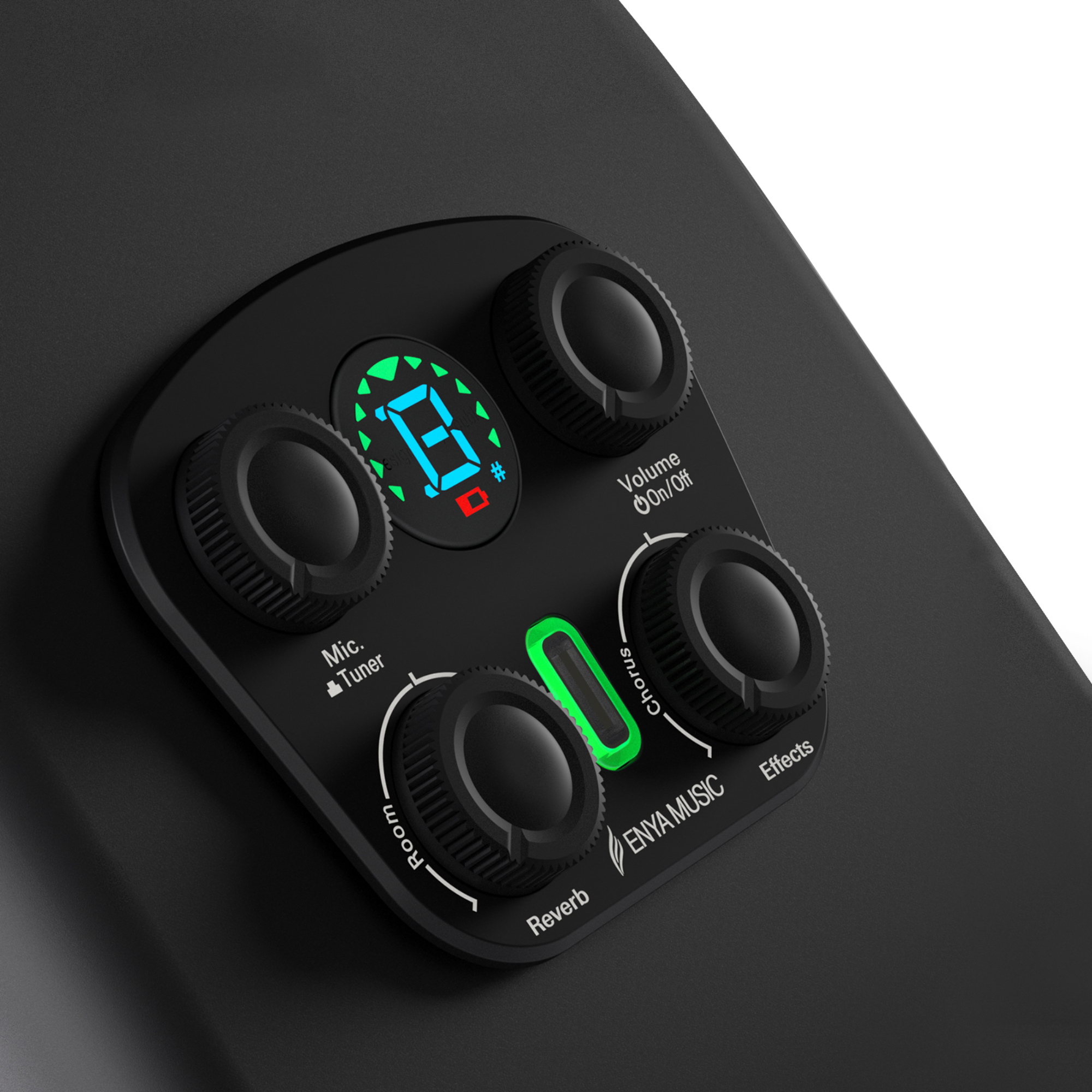 X4 PRO MINI 36 EQ TransAcoustic Guitar- Black Glossy with Hard case