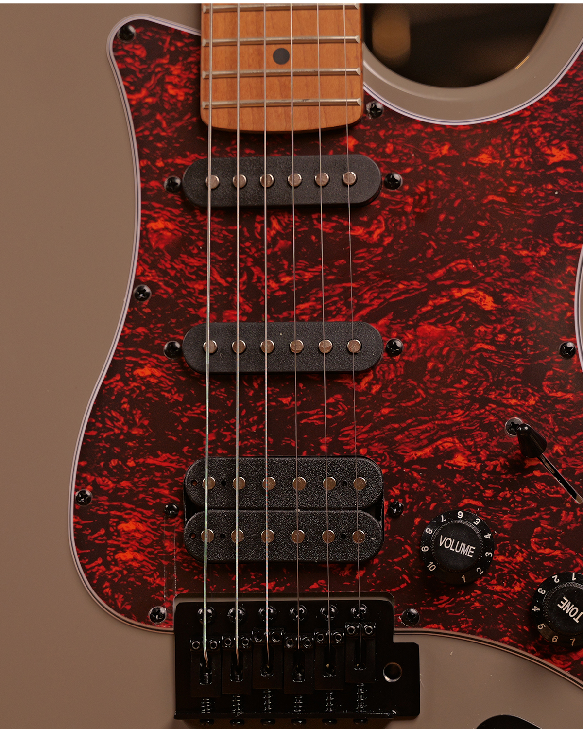 Strydom ST30M Gunmetal Grey HSS Mini Humbucker