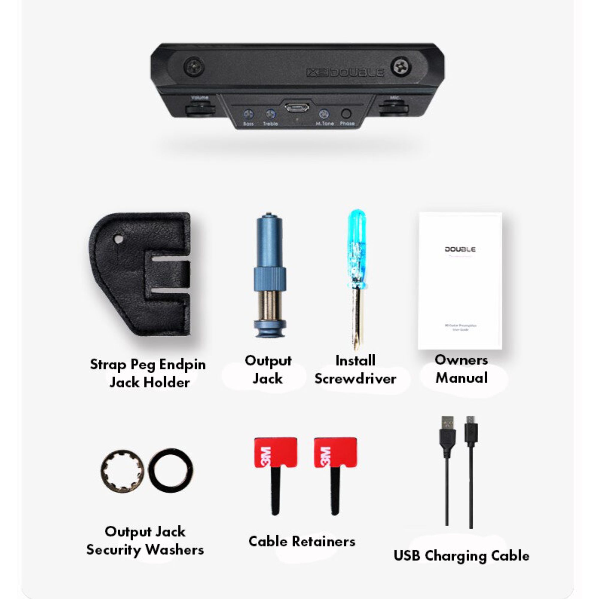 Double X0 Guitar pick up