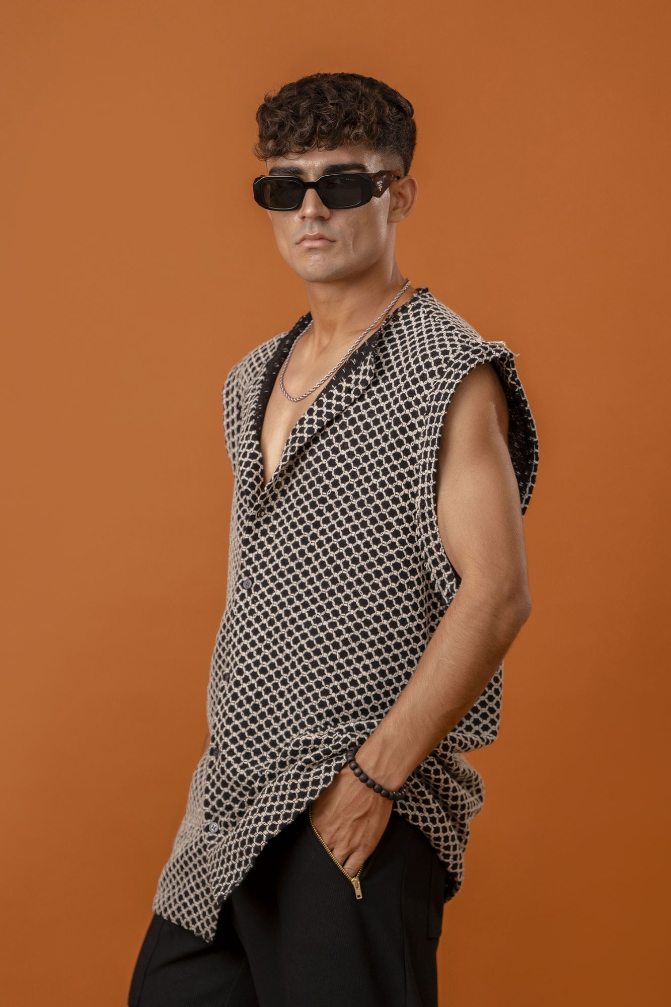 Boho Cut Sleeve Shirt