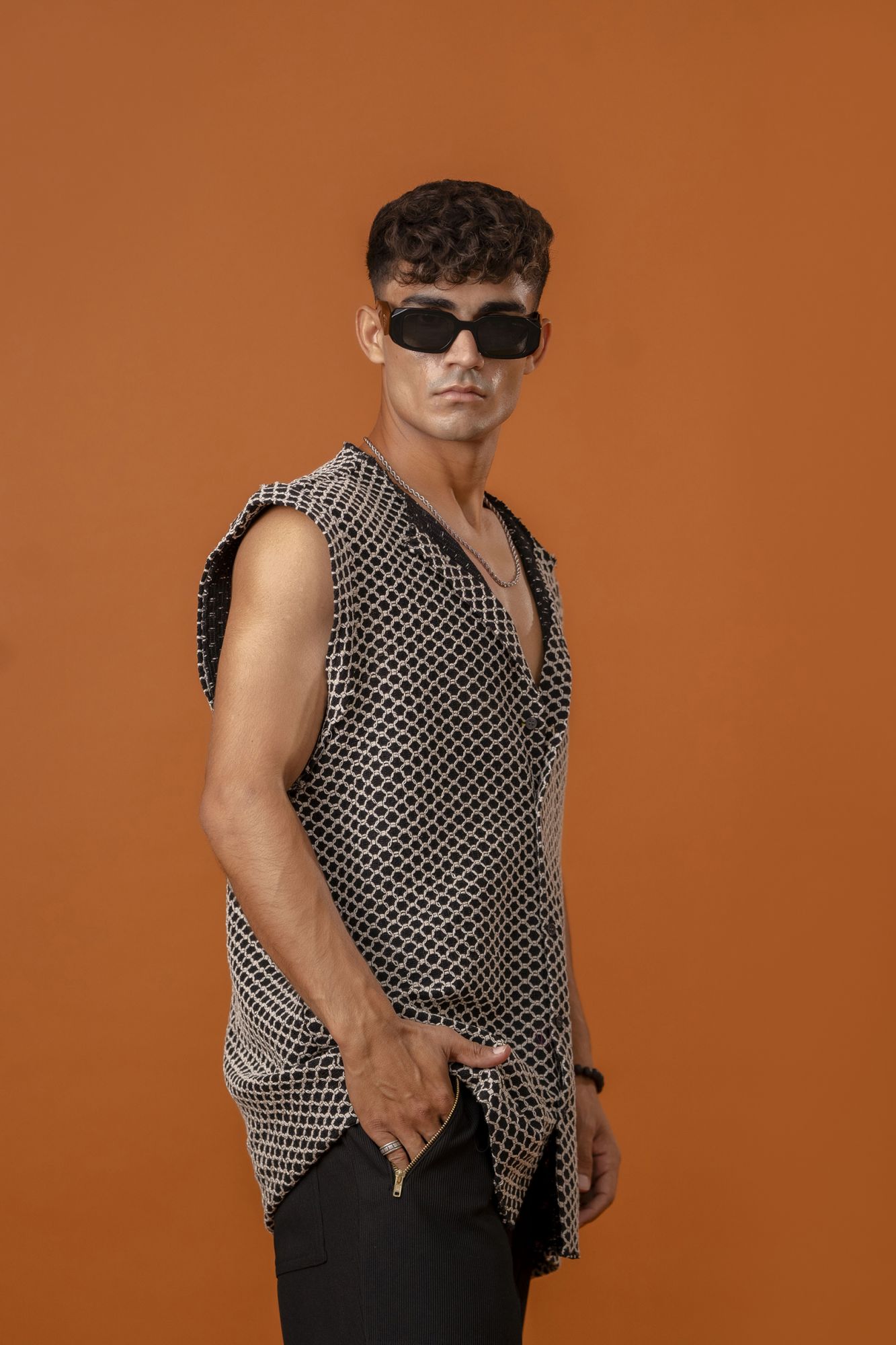 Boho Cut Sleeve Shirt