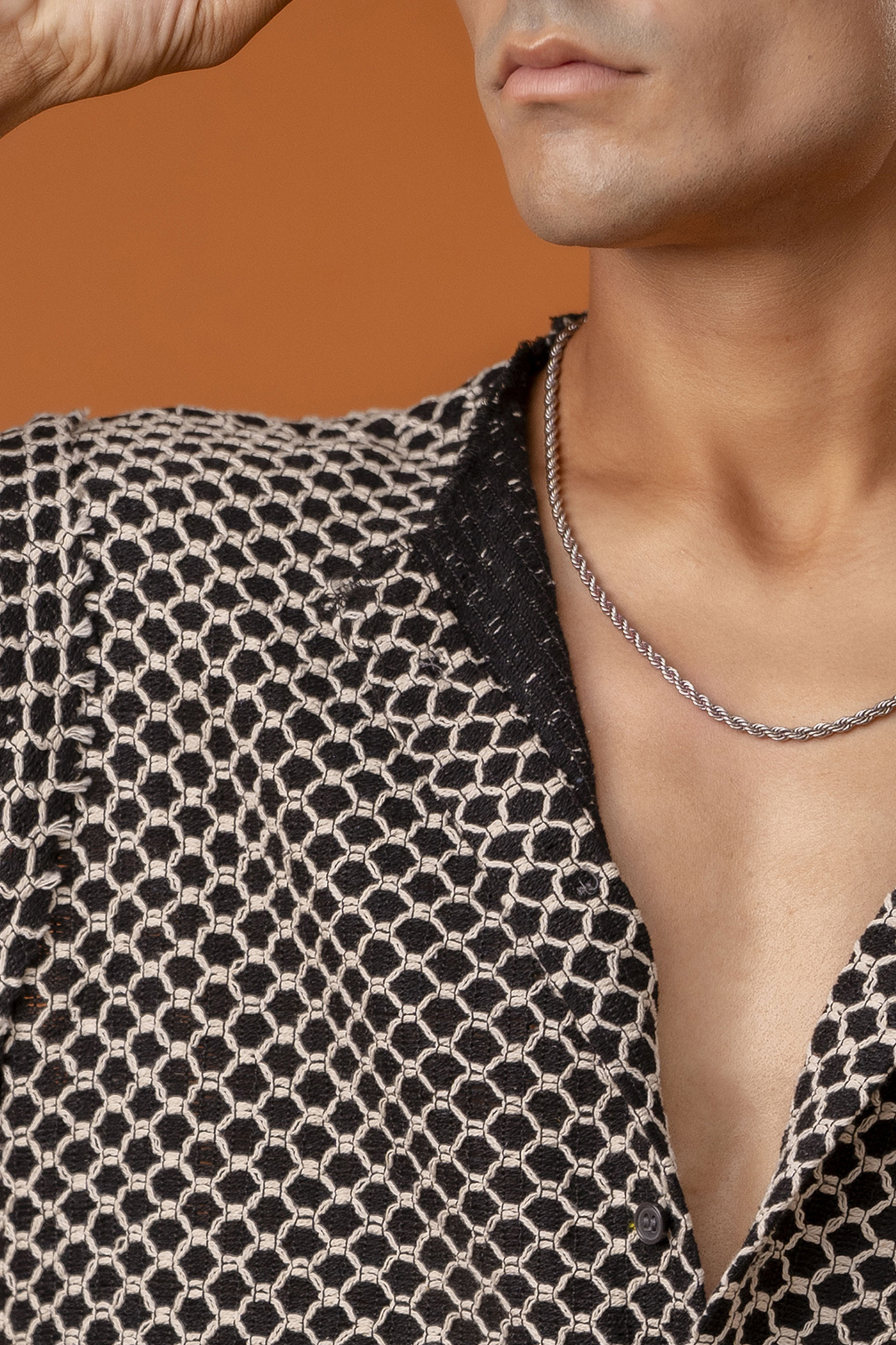 Boho Cut Sleeve Shirt