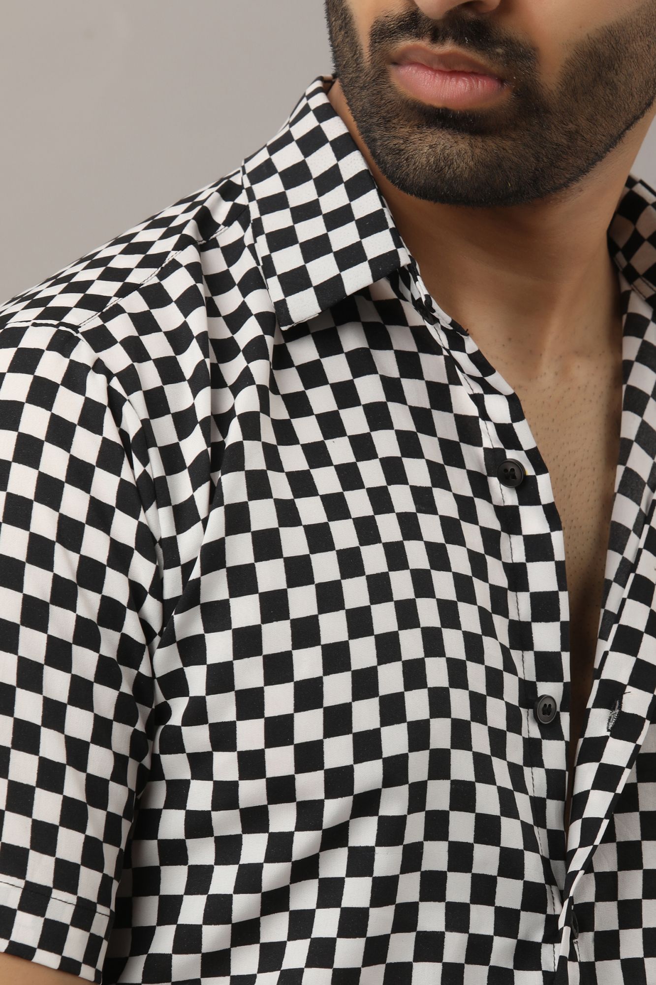 Mens Printed Flowing Shirt