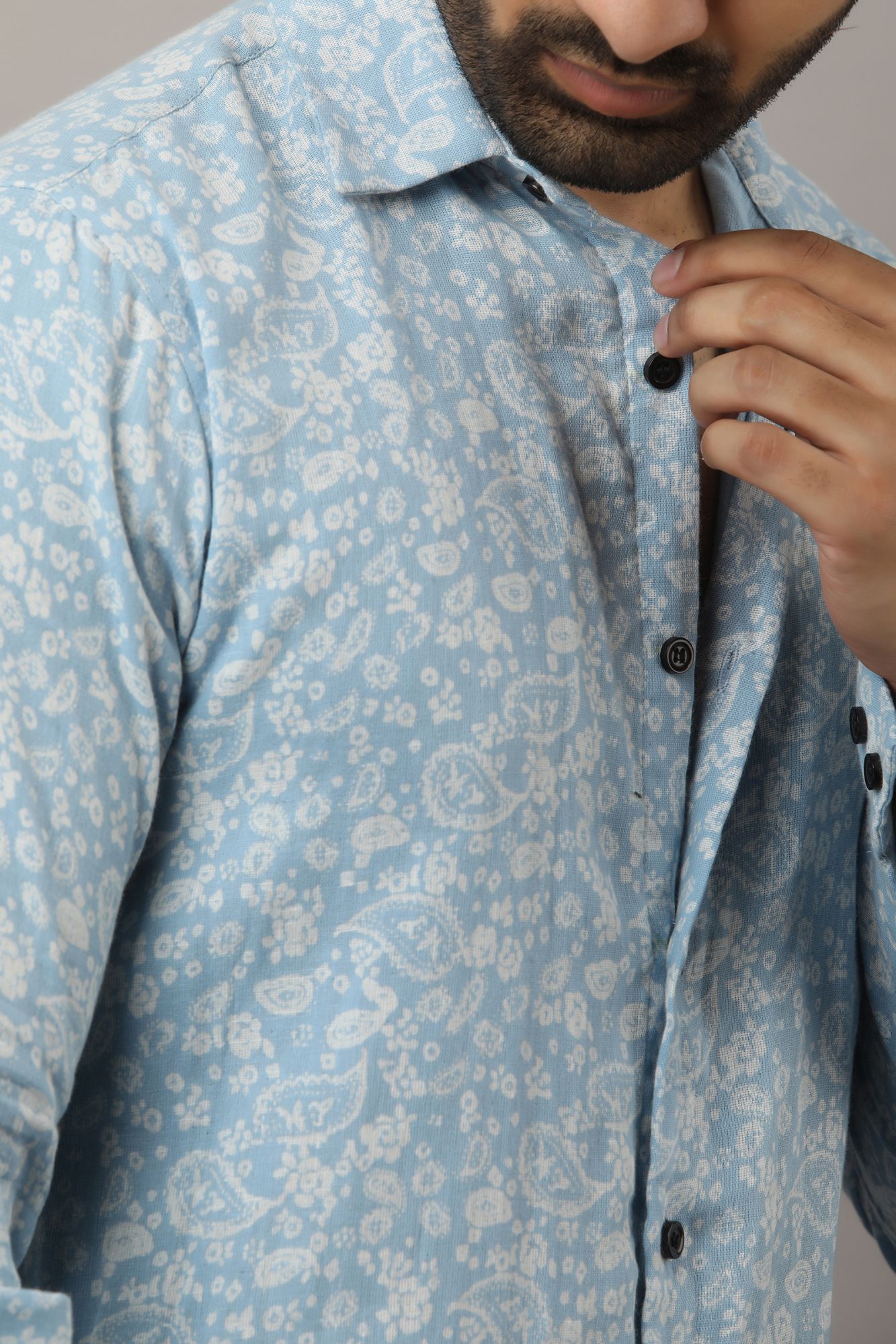 Mens Printed Soft Shirt