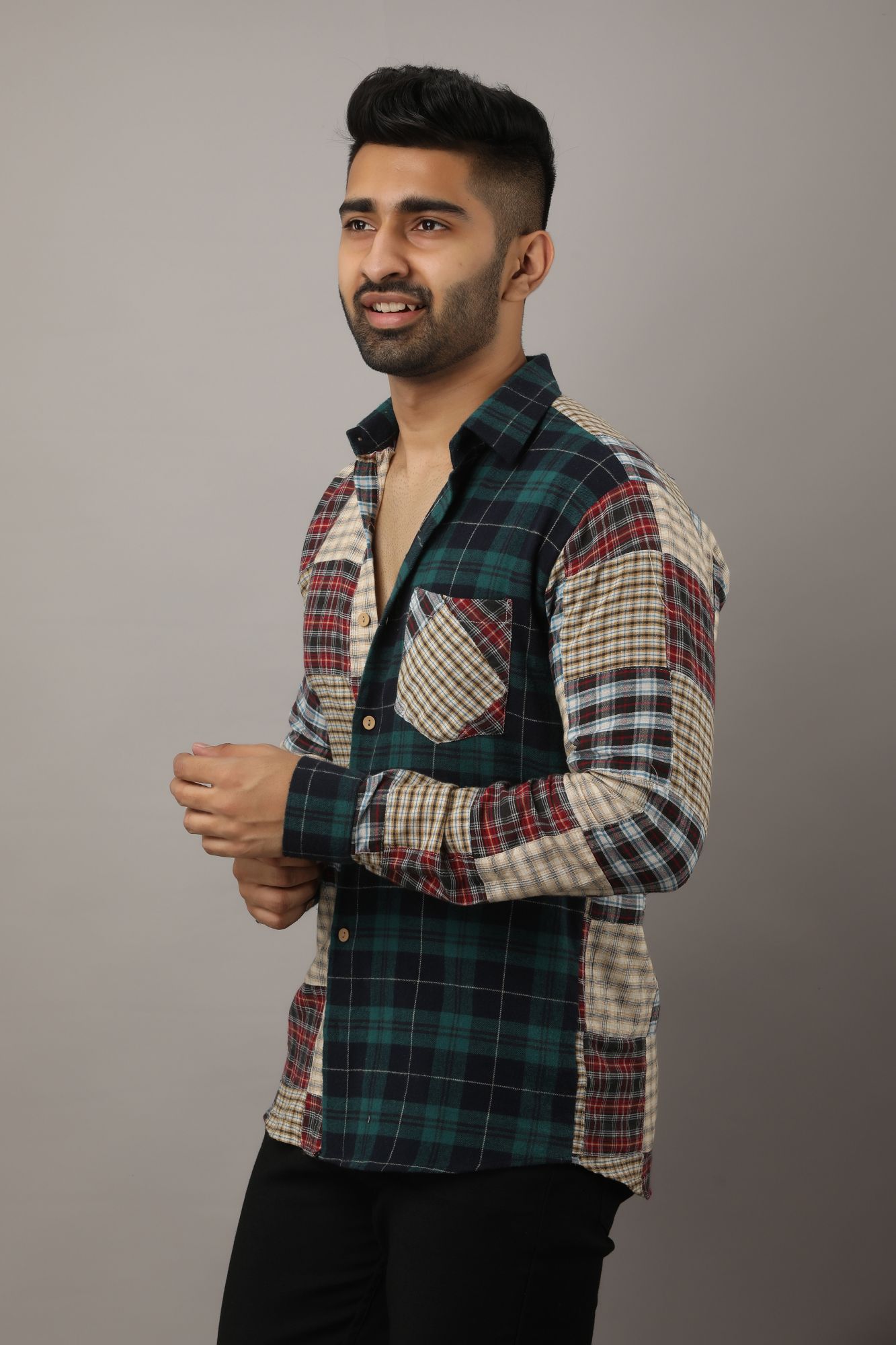 Mens Checked Packed Shirt