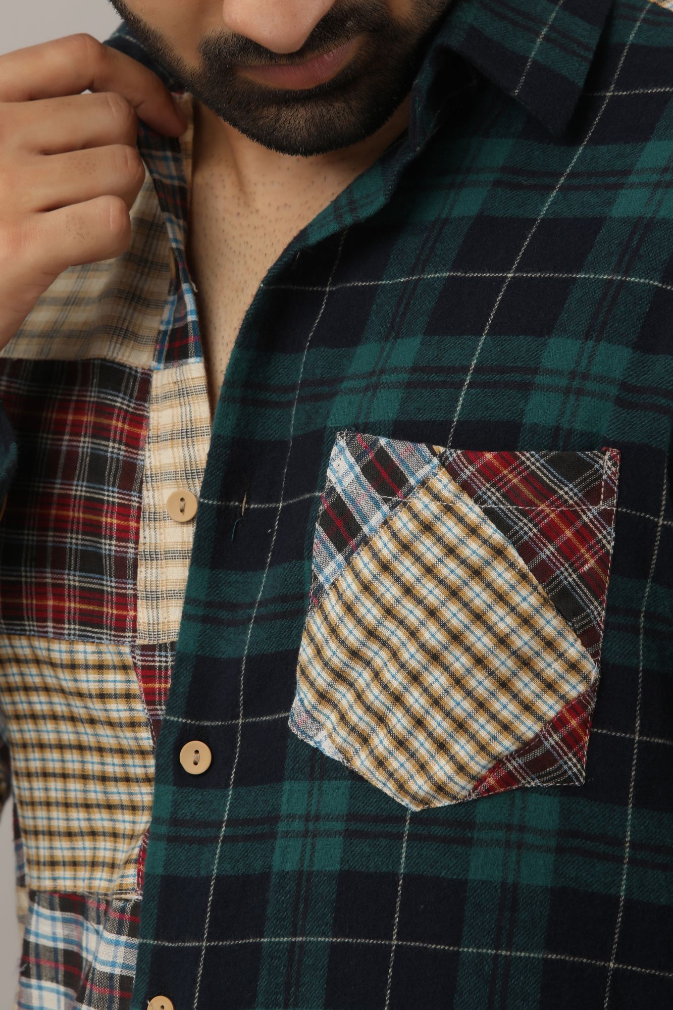 Mens Checked Packed Shirt