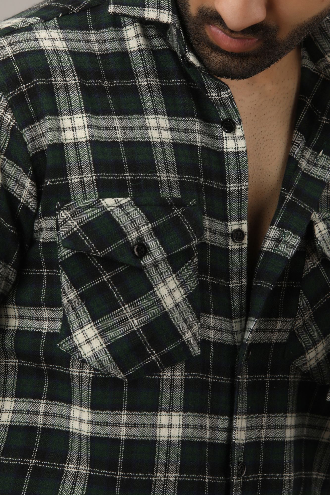 Mens Soft Check Shirt