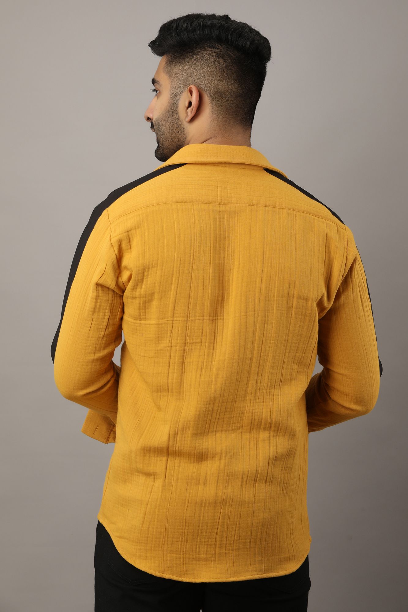 Mens Yellow Foam Shirt