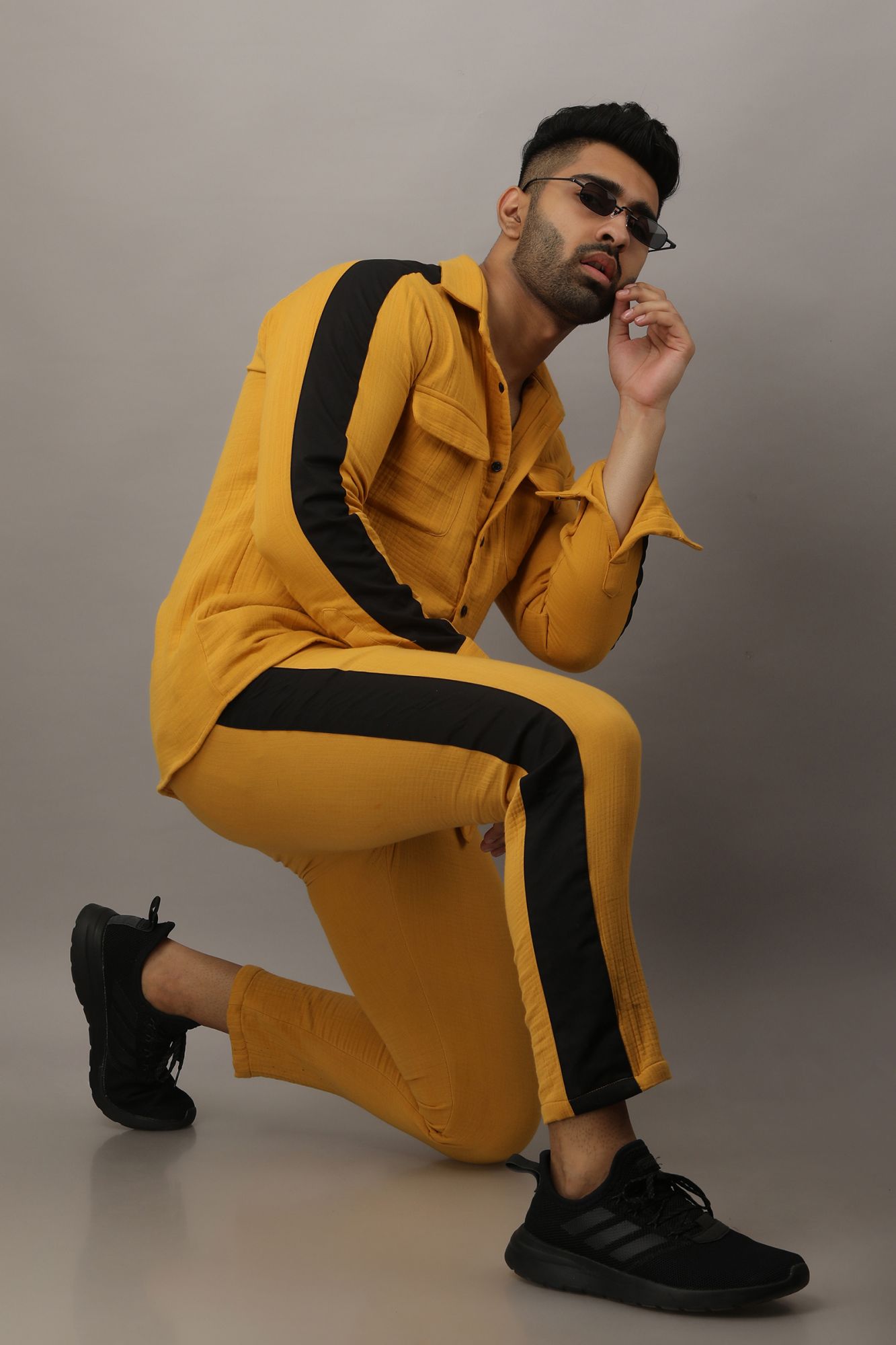 Mens Yellow Foam Shirt