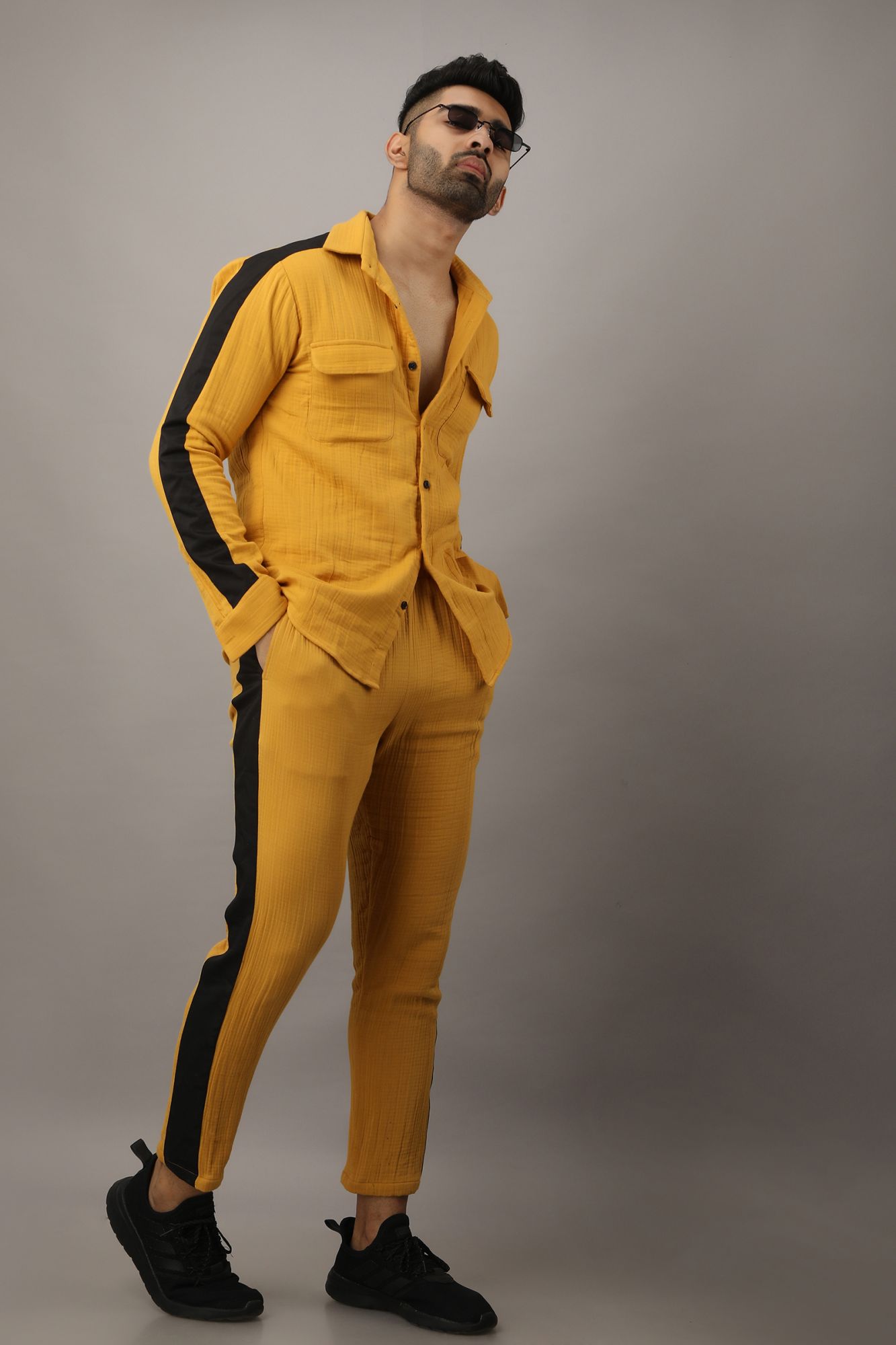 Mens Yellow Foam Shirt