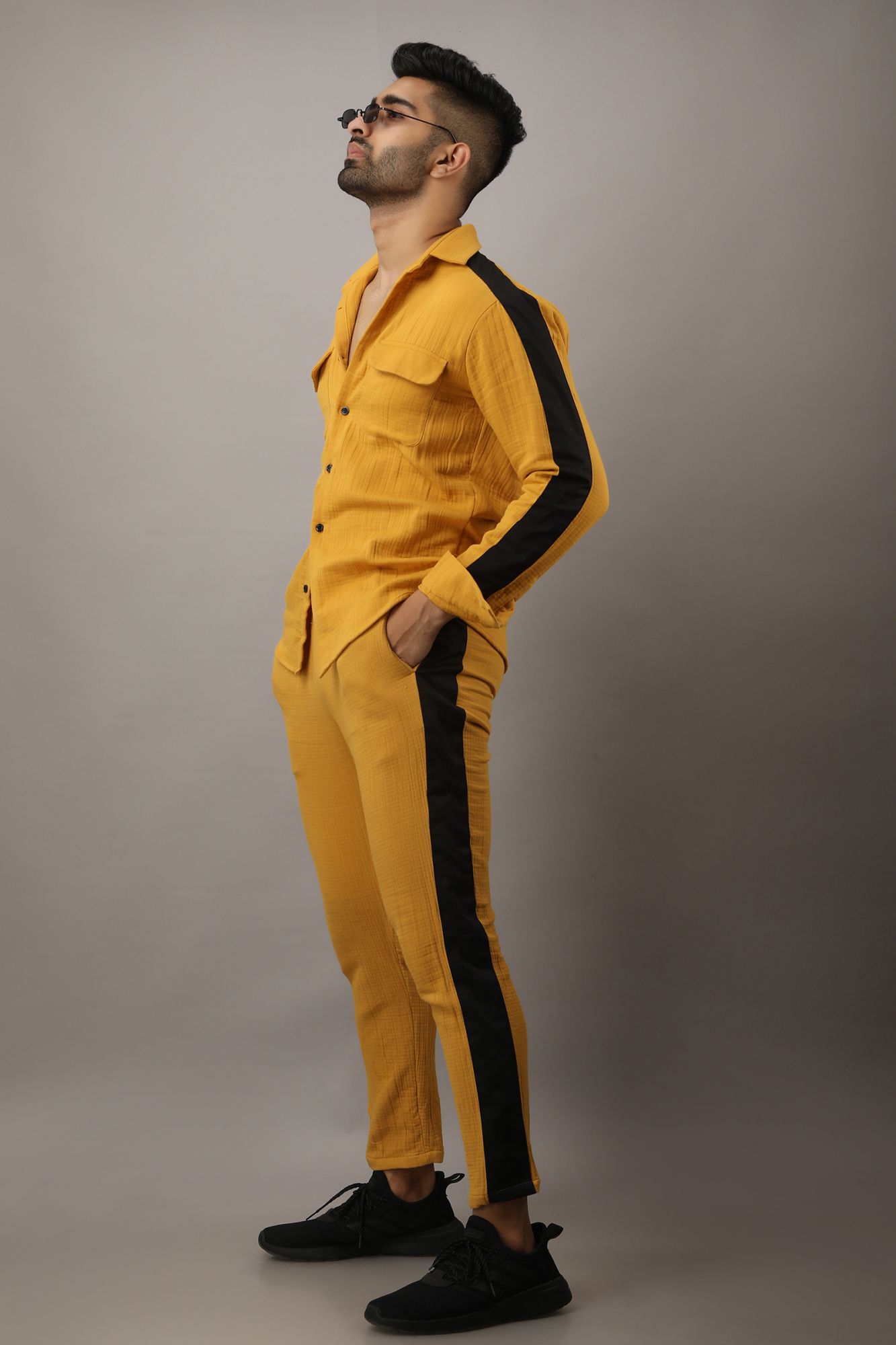 Mens Yellow Foam Shirt