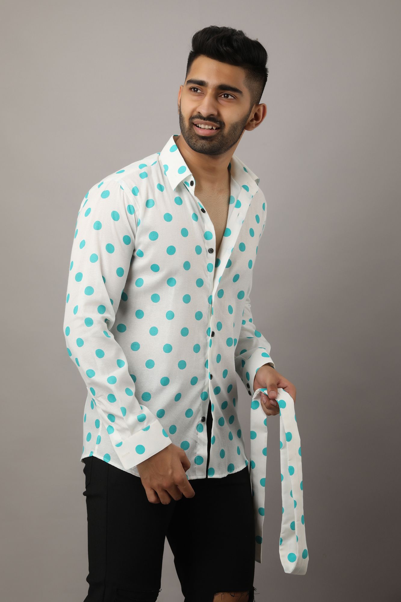 Mens Polka Dot Shirt