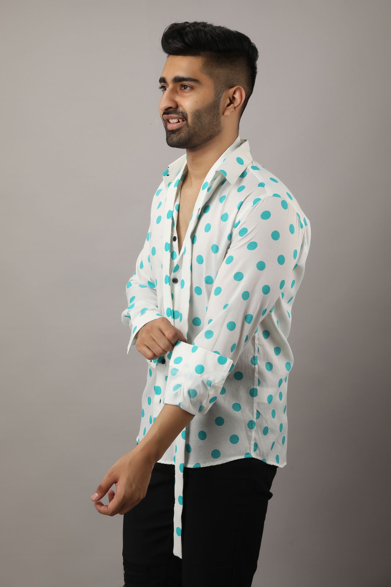 Mens Polka Dot Shirt