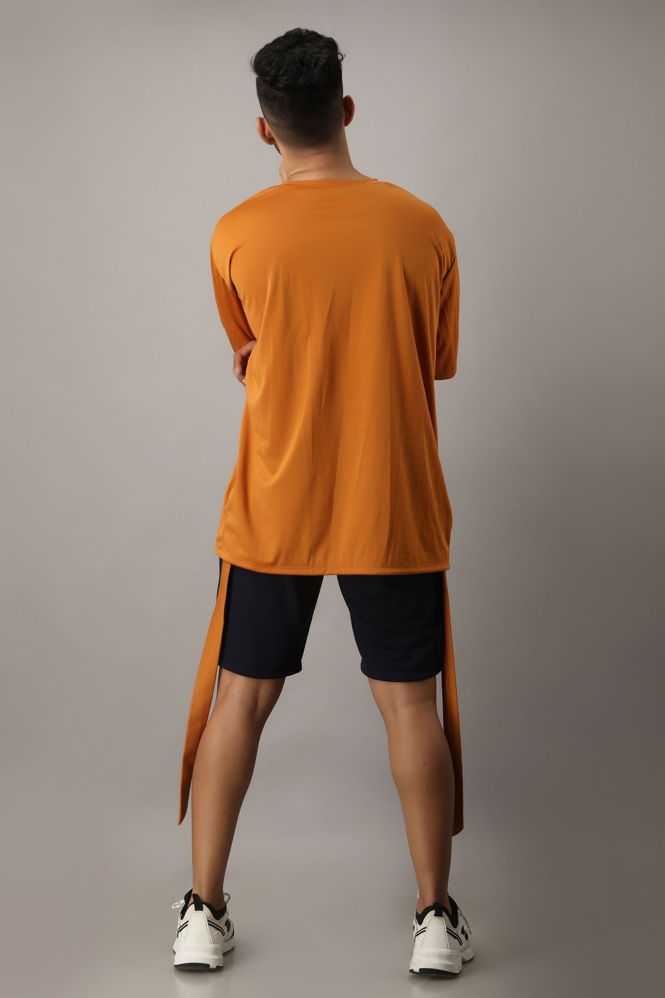 Mens Mustard Free-Size Tshirt