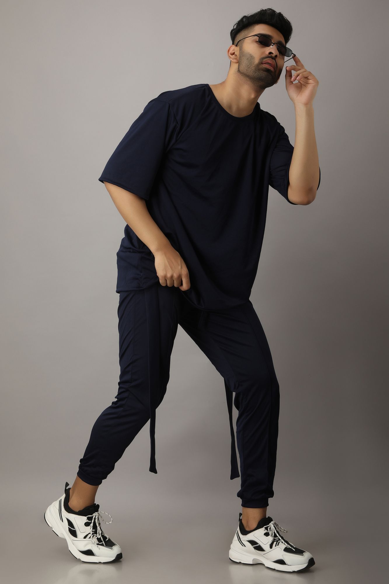 Mens Dark Blue Joggers