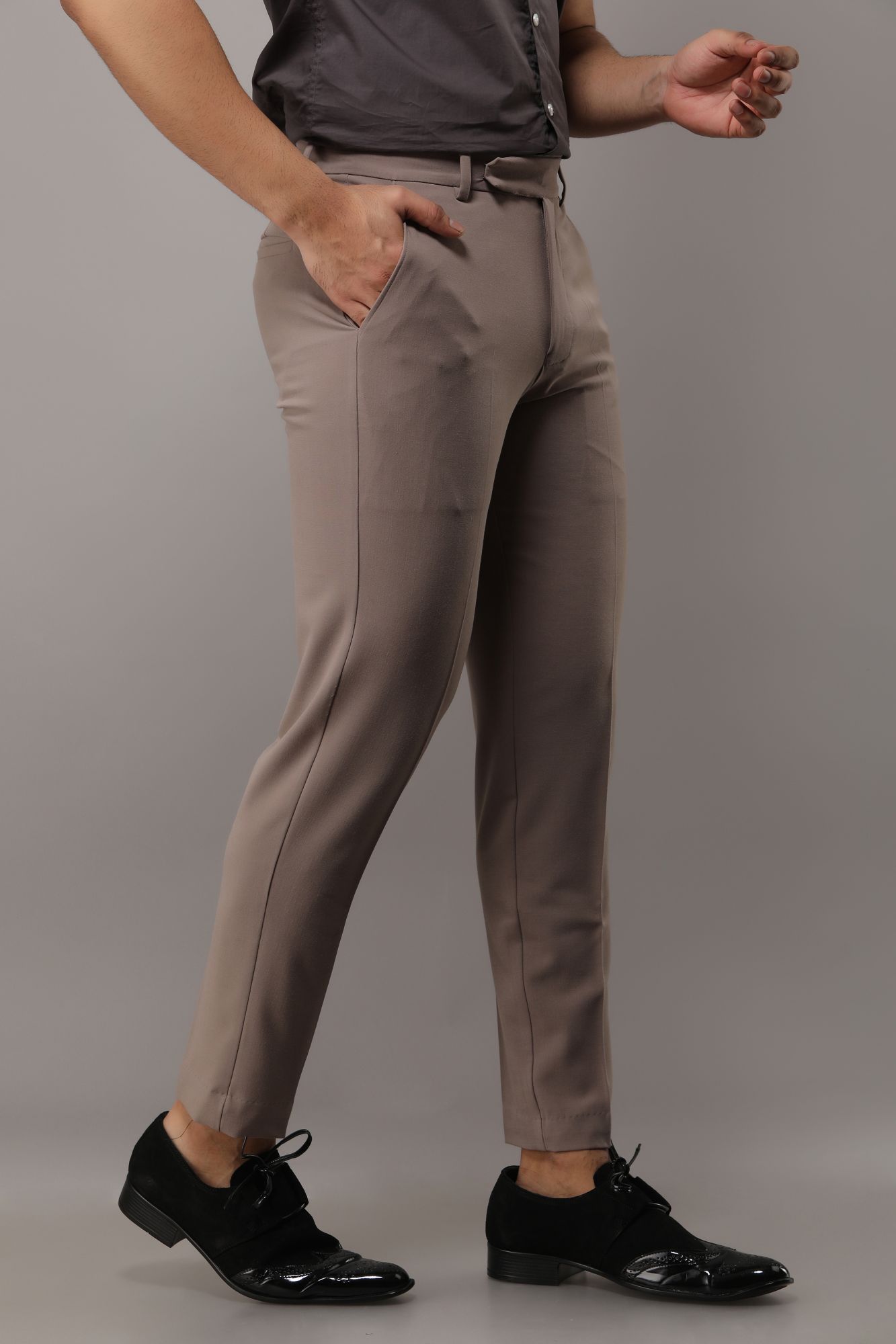Mens Flowing Tailored Fit Pants