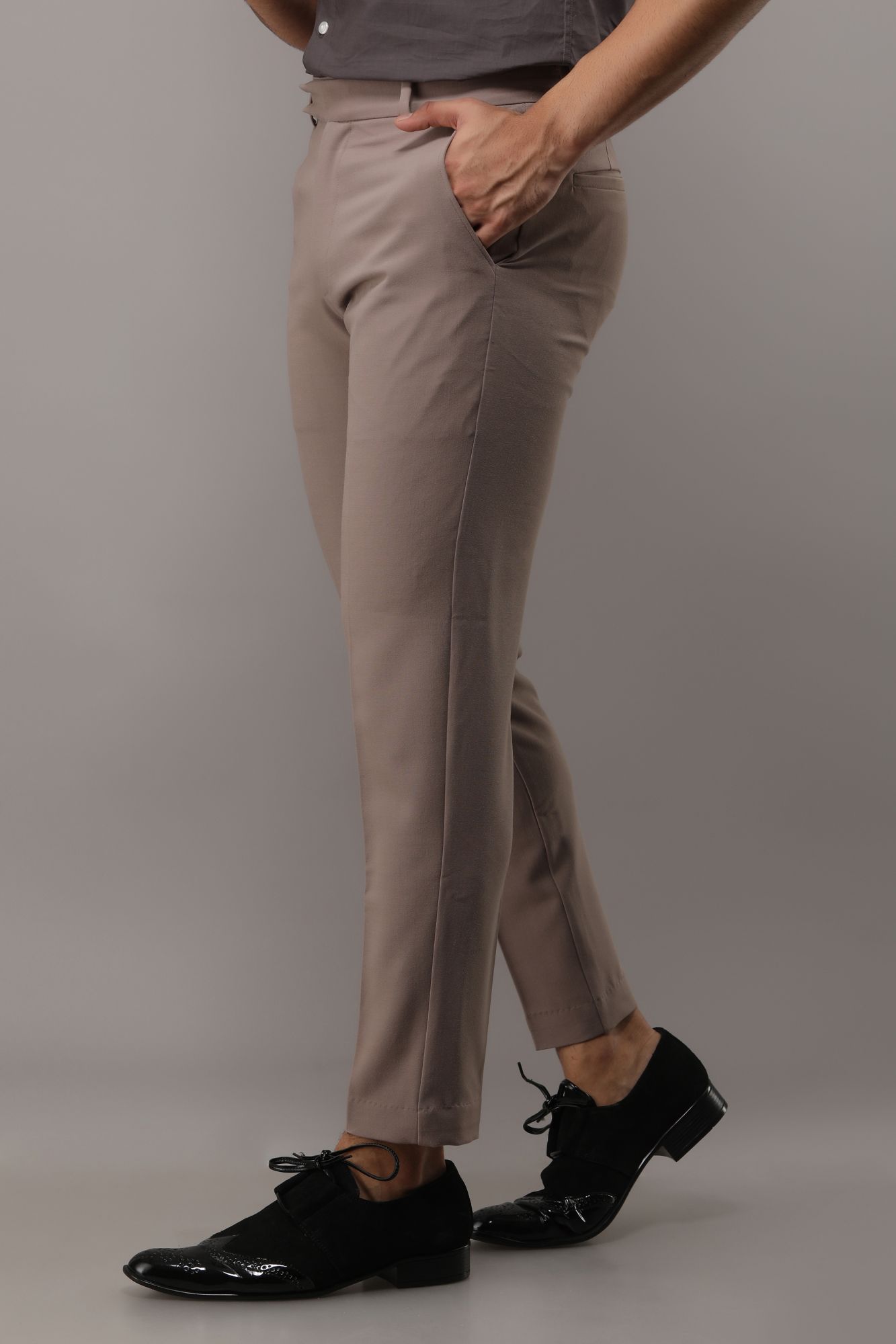 Mens Flowing Tailored Fit Pants