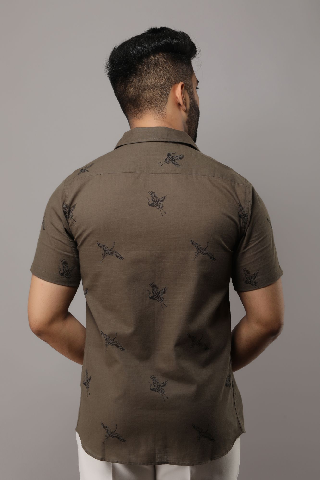 Mens Printed Casual Shirt