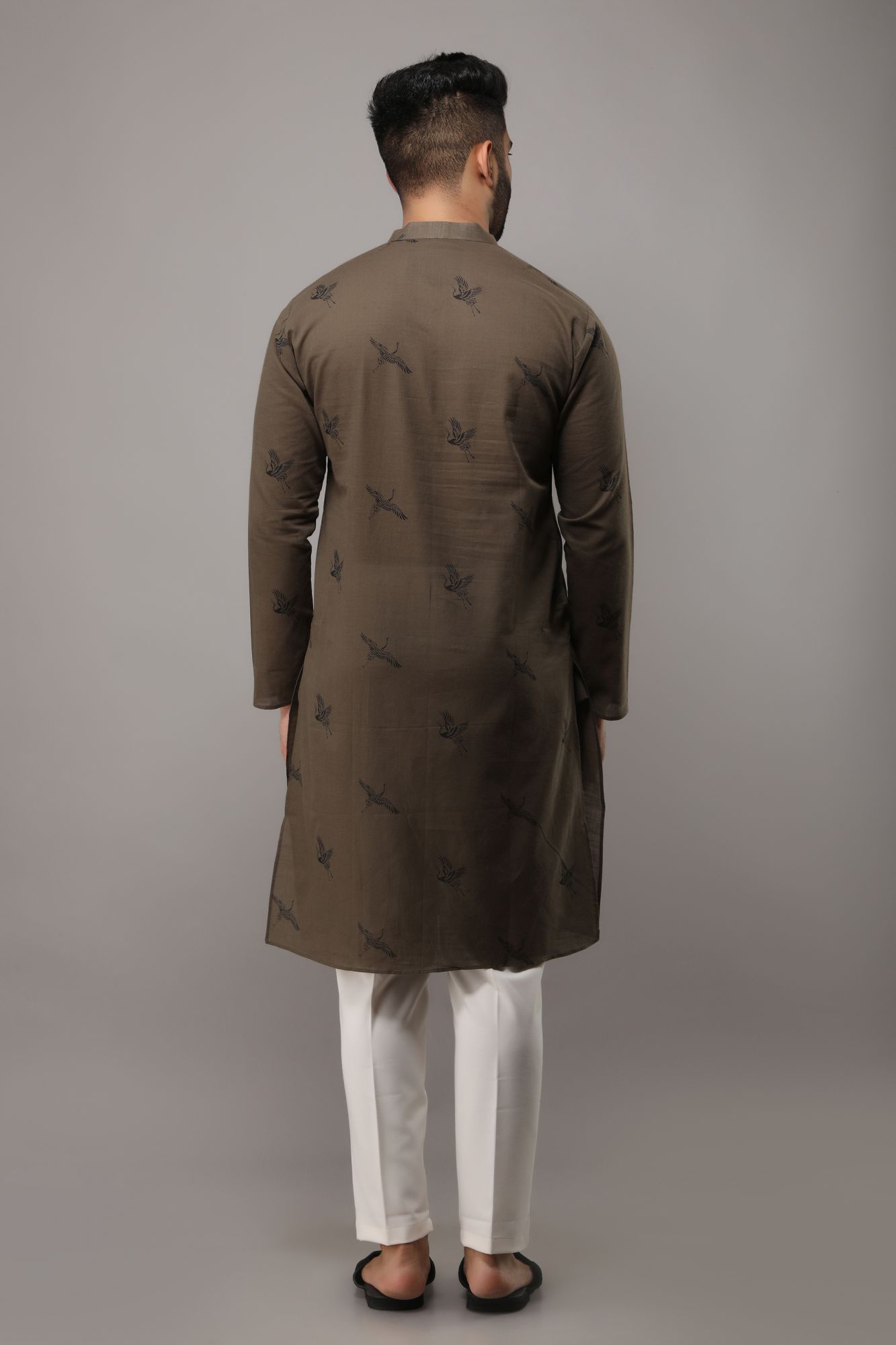 Mens Printed long Kurta
