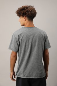 Men's Textured Grey Tshirt