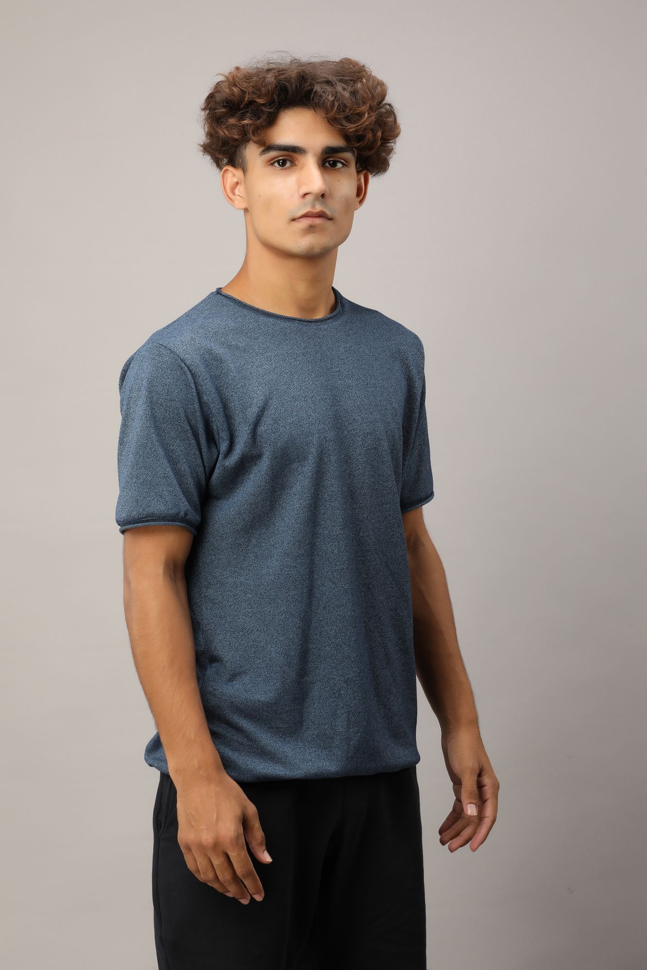 Mens Textured Tshirt