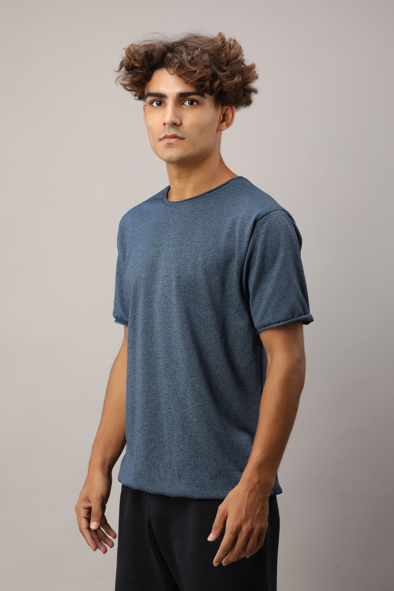 Mens Textured Tshirt