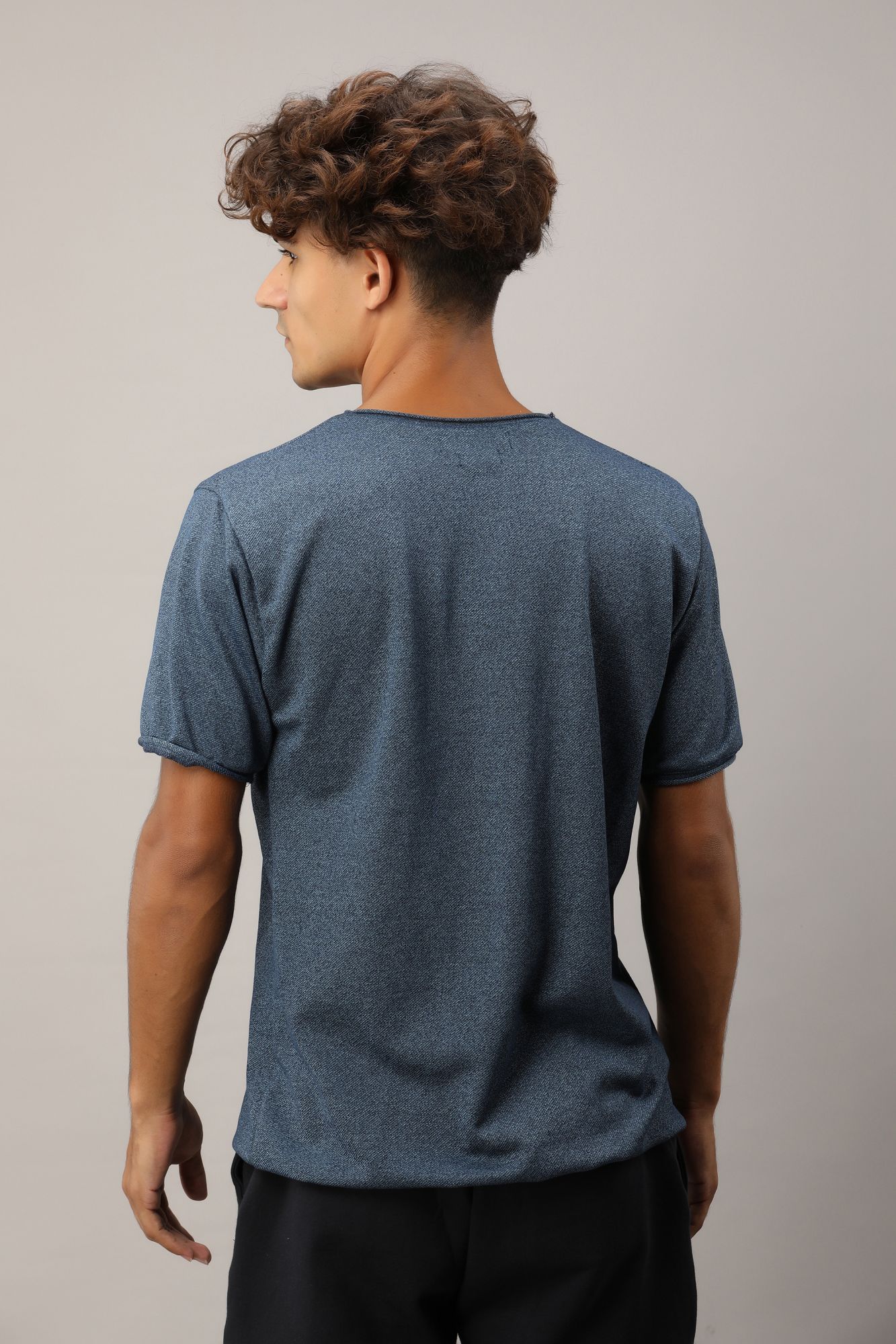 Mens Textured Tshirt