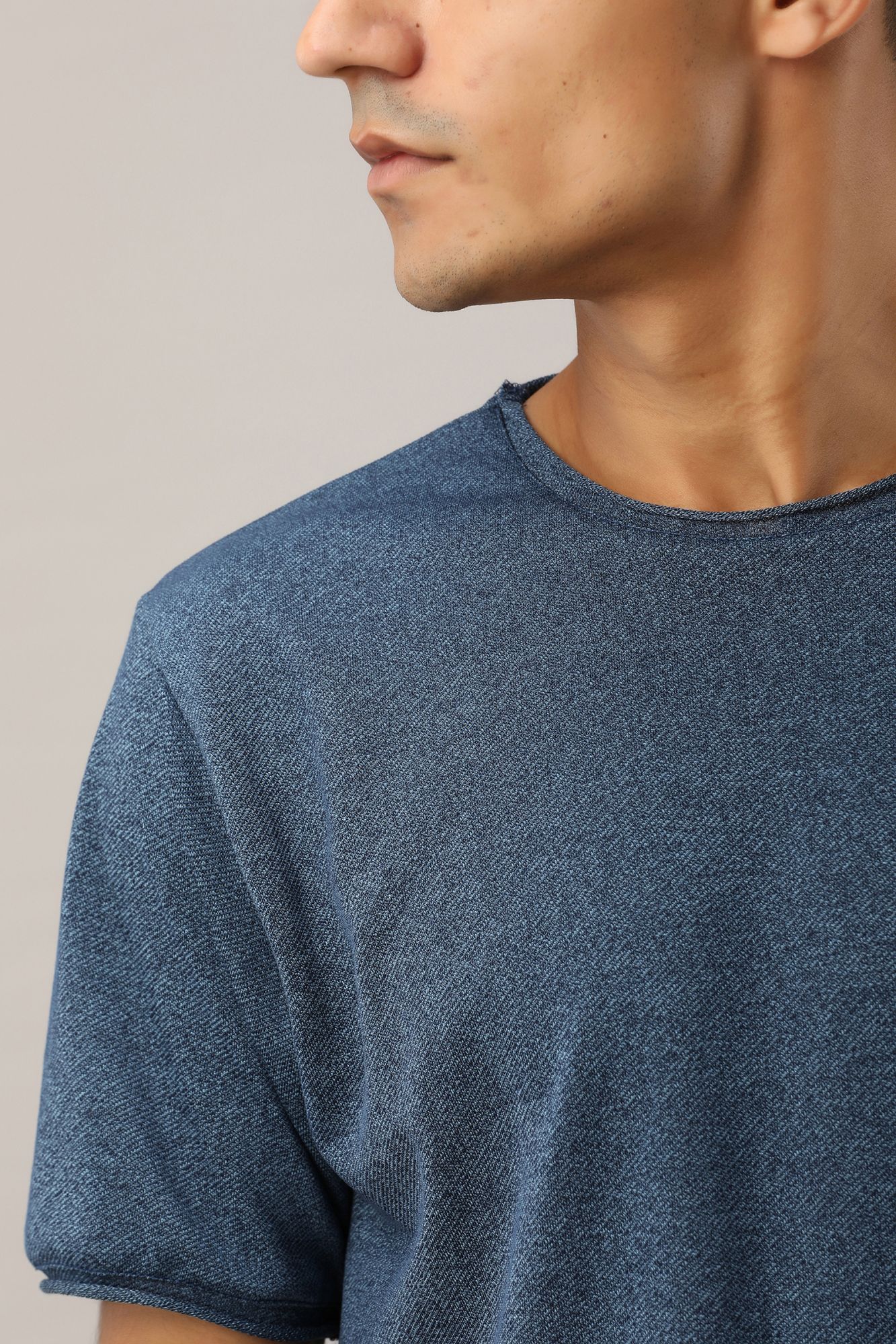 Mens Textured Tshirt