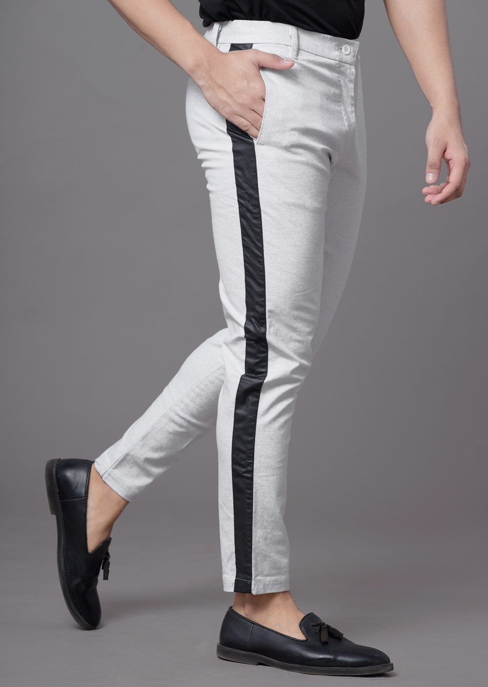 Mens Side taped pants
