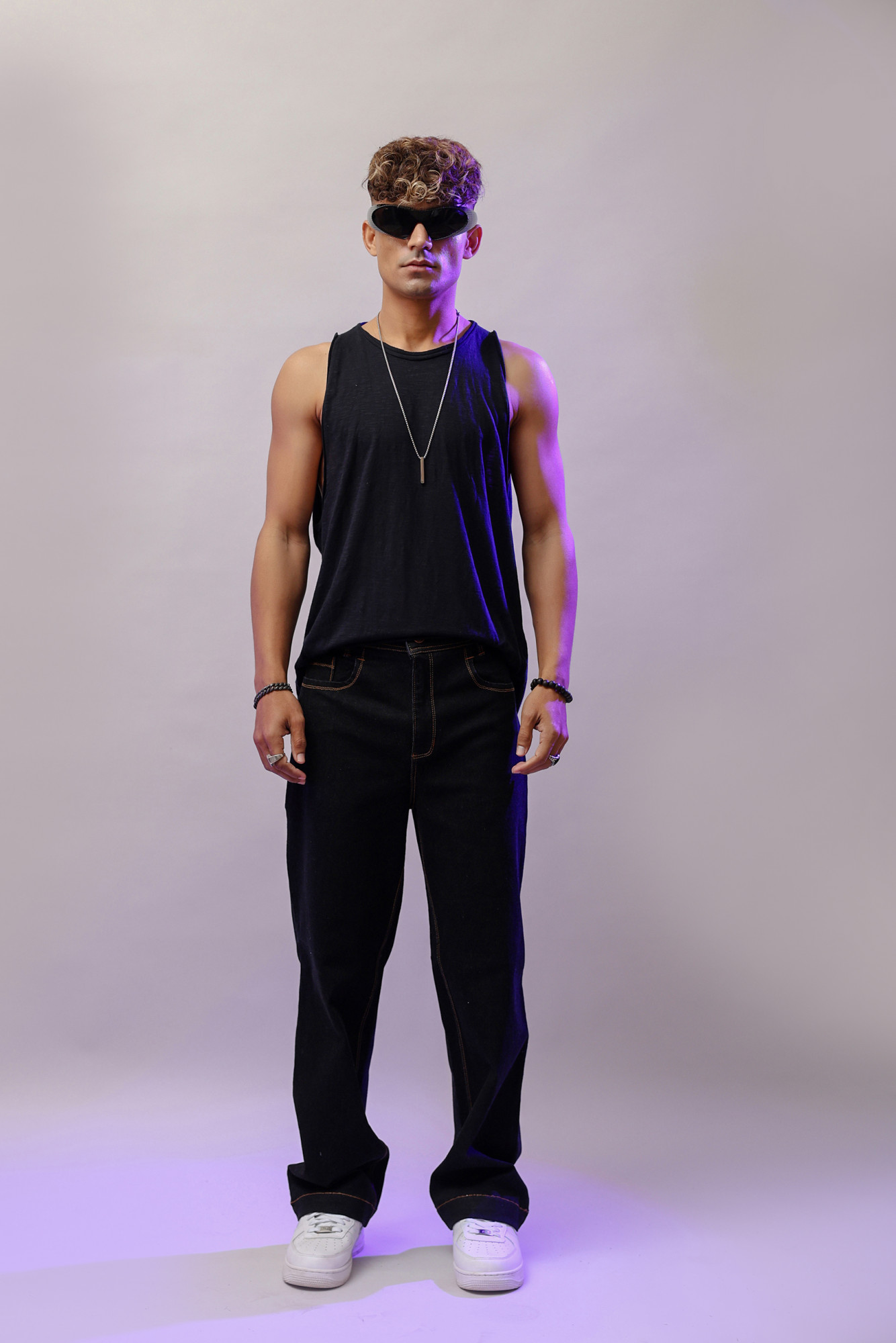 Baggy Fit Jeans In Black