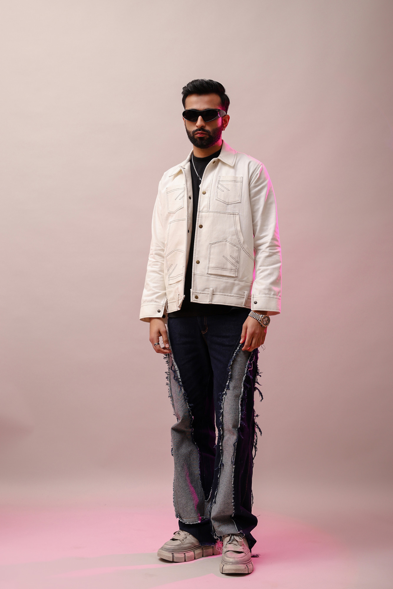 Reverse Pocket Denim Jacket