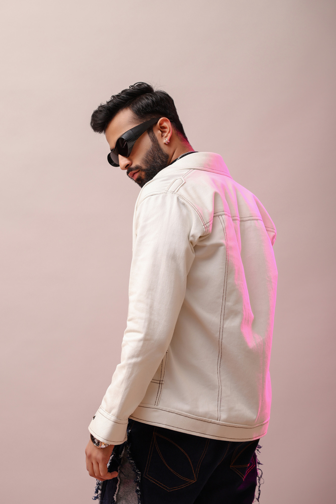 Reverse Pocket Denim Jacket