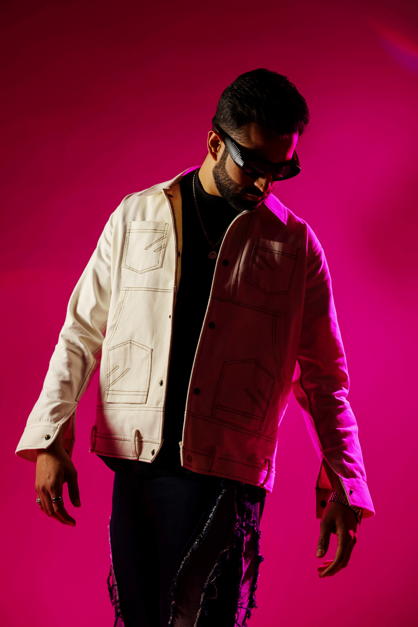 Reverse Pocket Denim Jacket