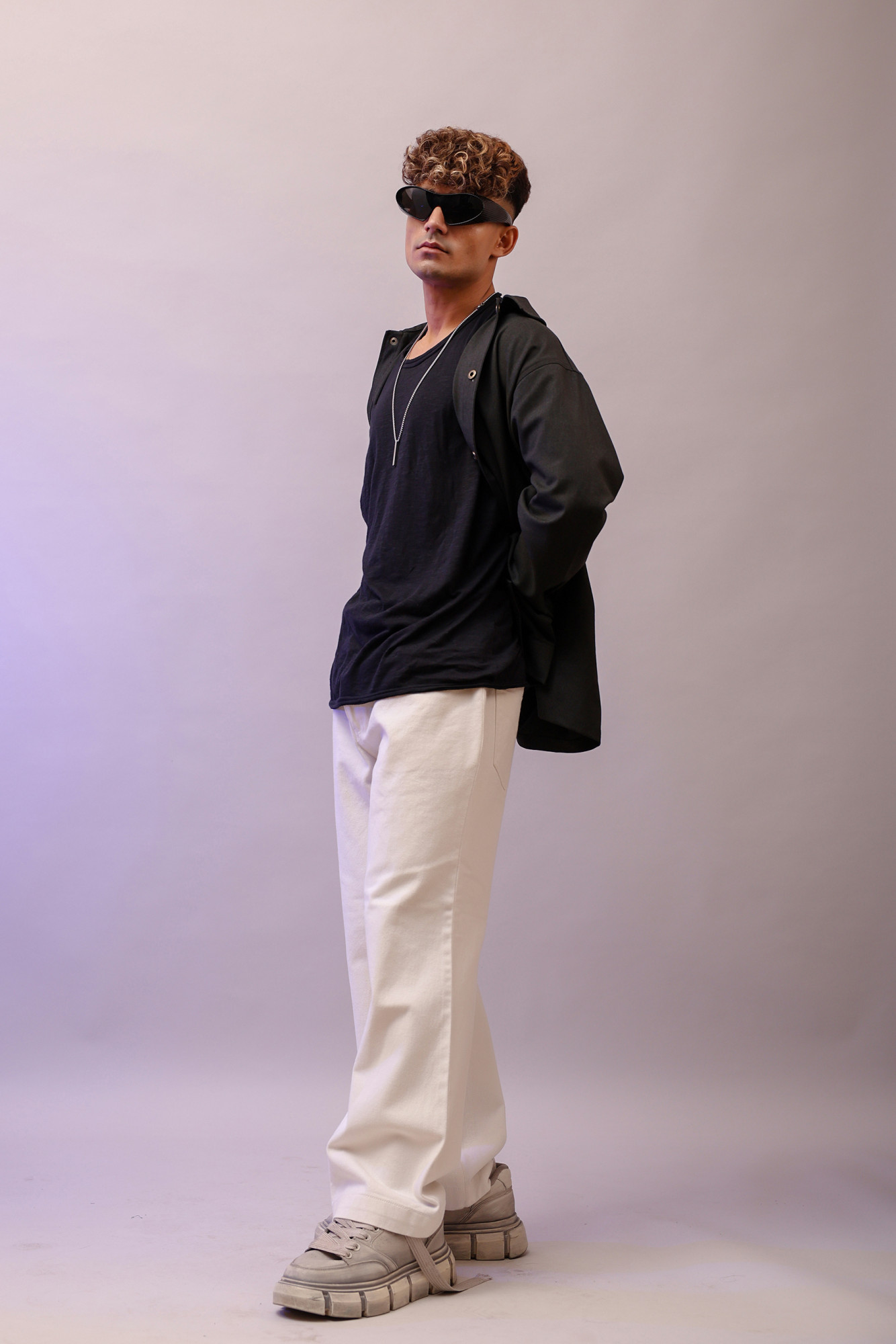 Wide Leg Jeans In White