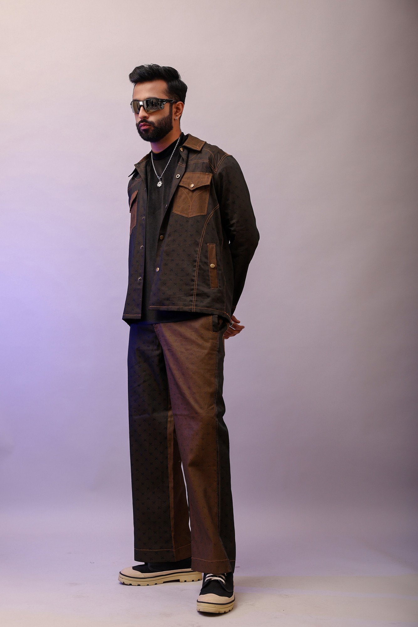 Cowboy Swap Denim Pants