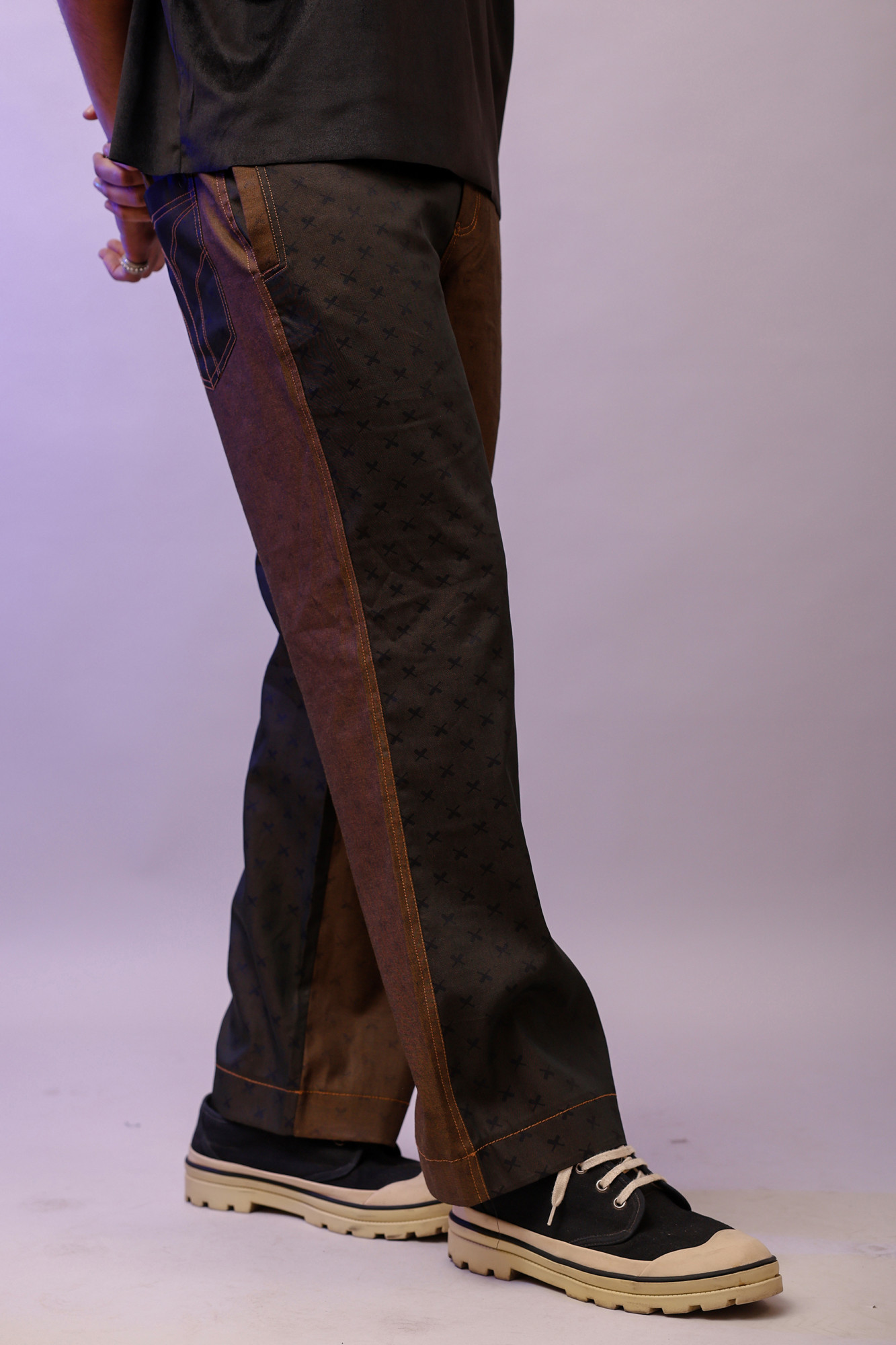 Cowboy Swap Denim Pants