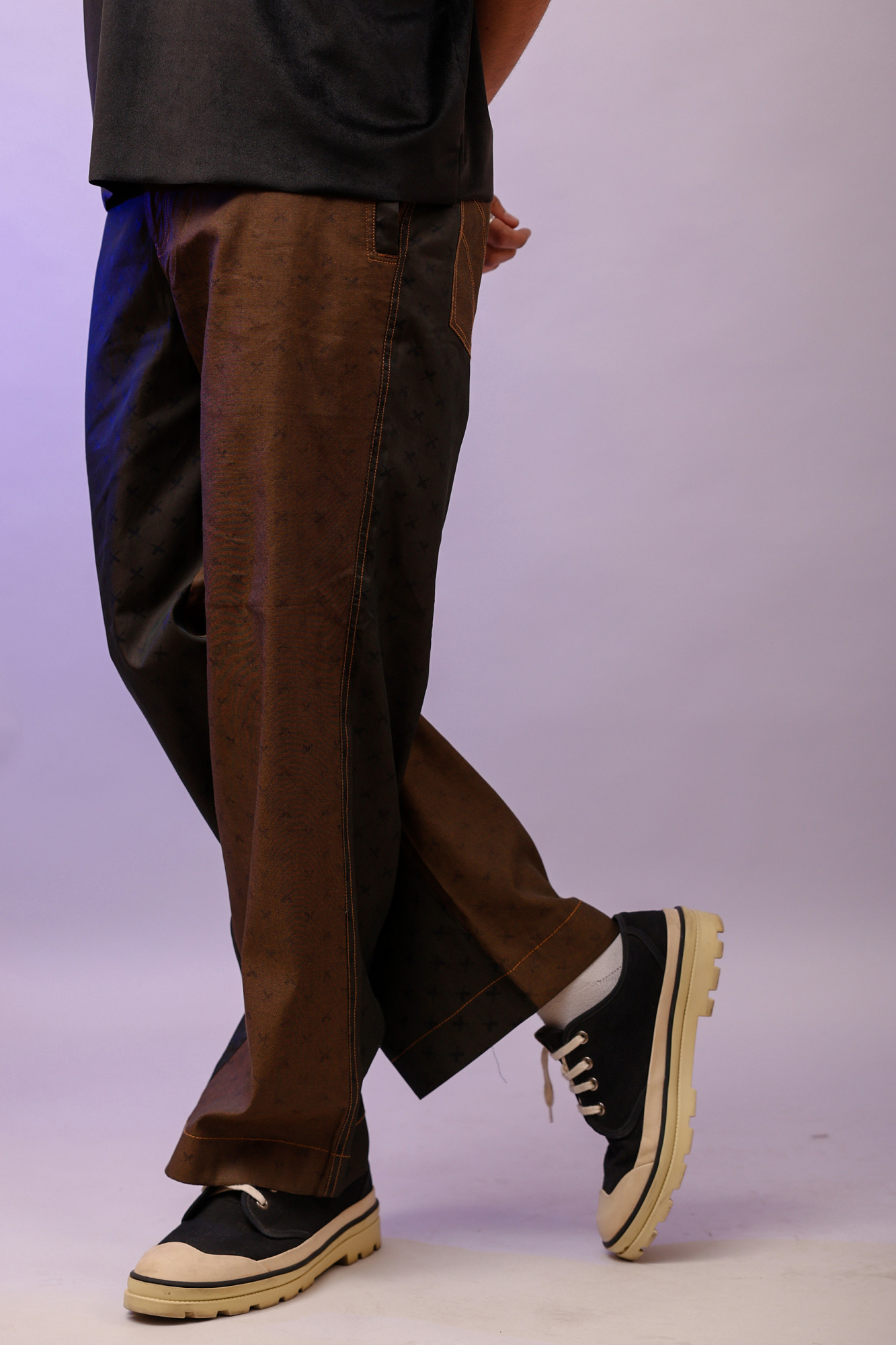 Cowboy Swap Denim Pants