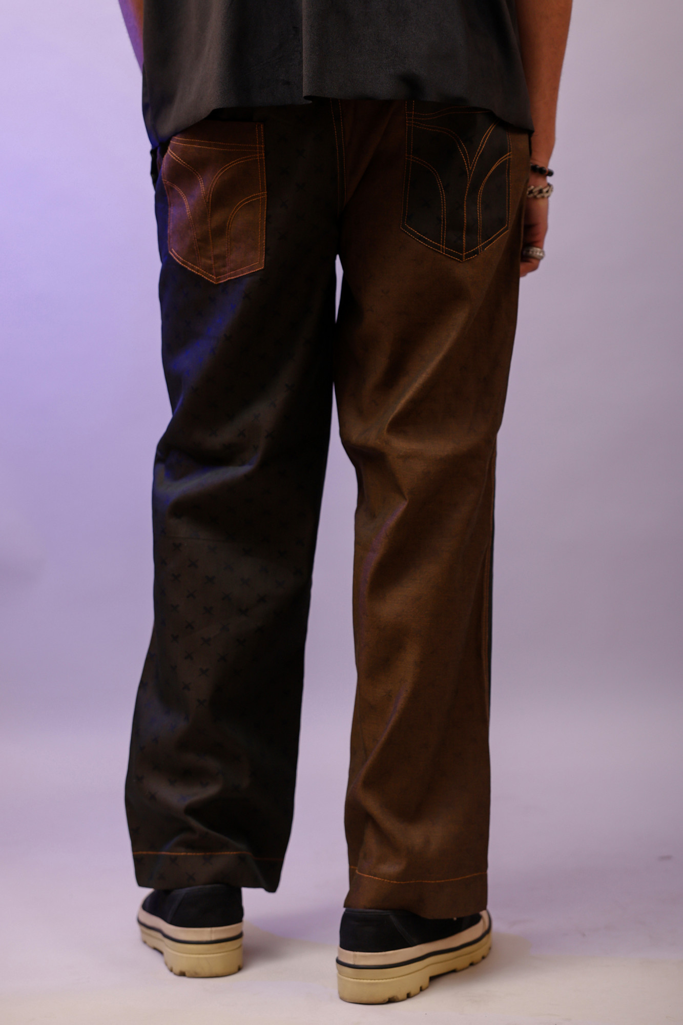 Cowboy Swap Denim Pants