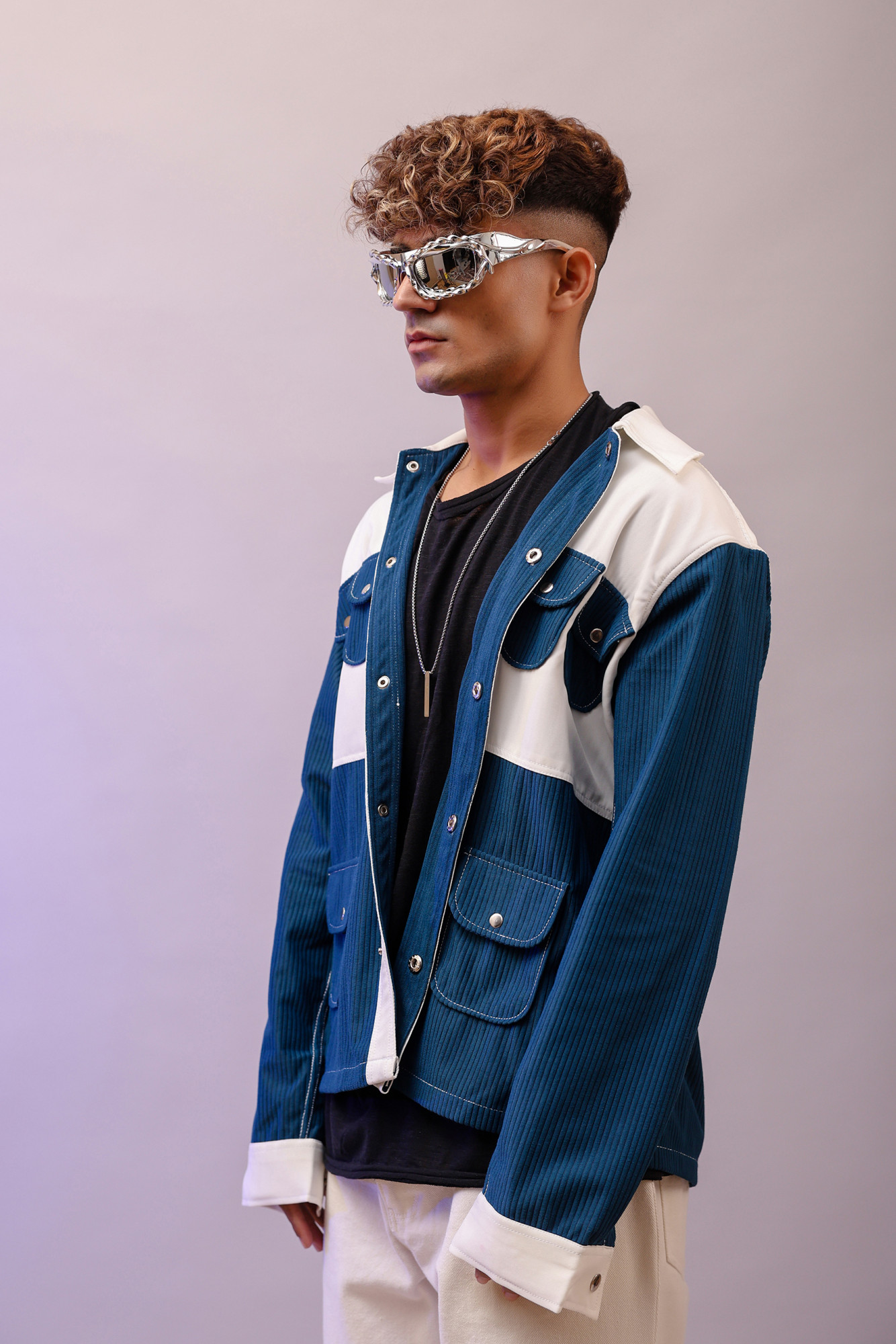 Teal Corduroy Shacket