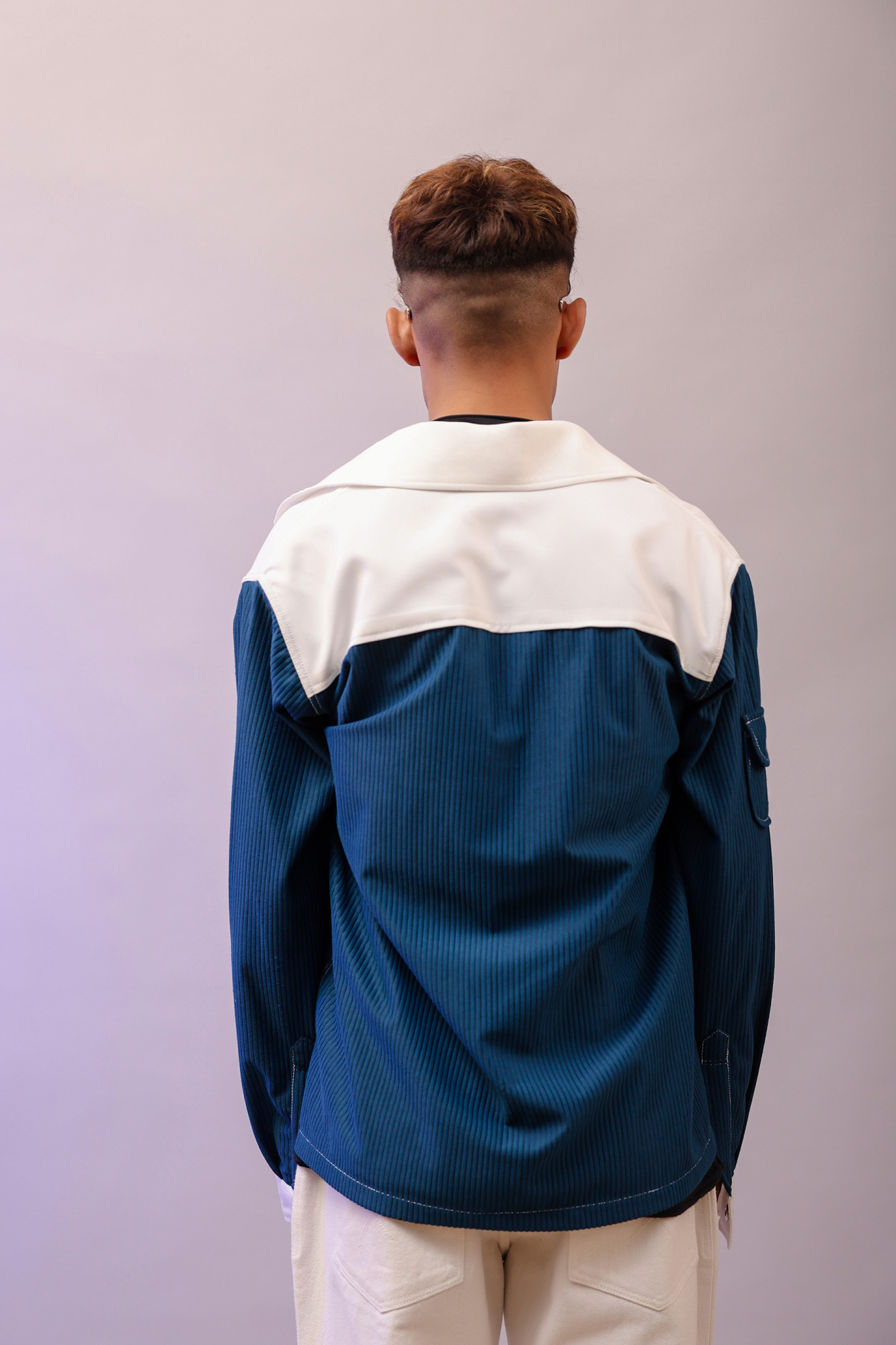 Teal Corduroy Shacket