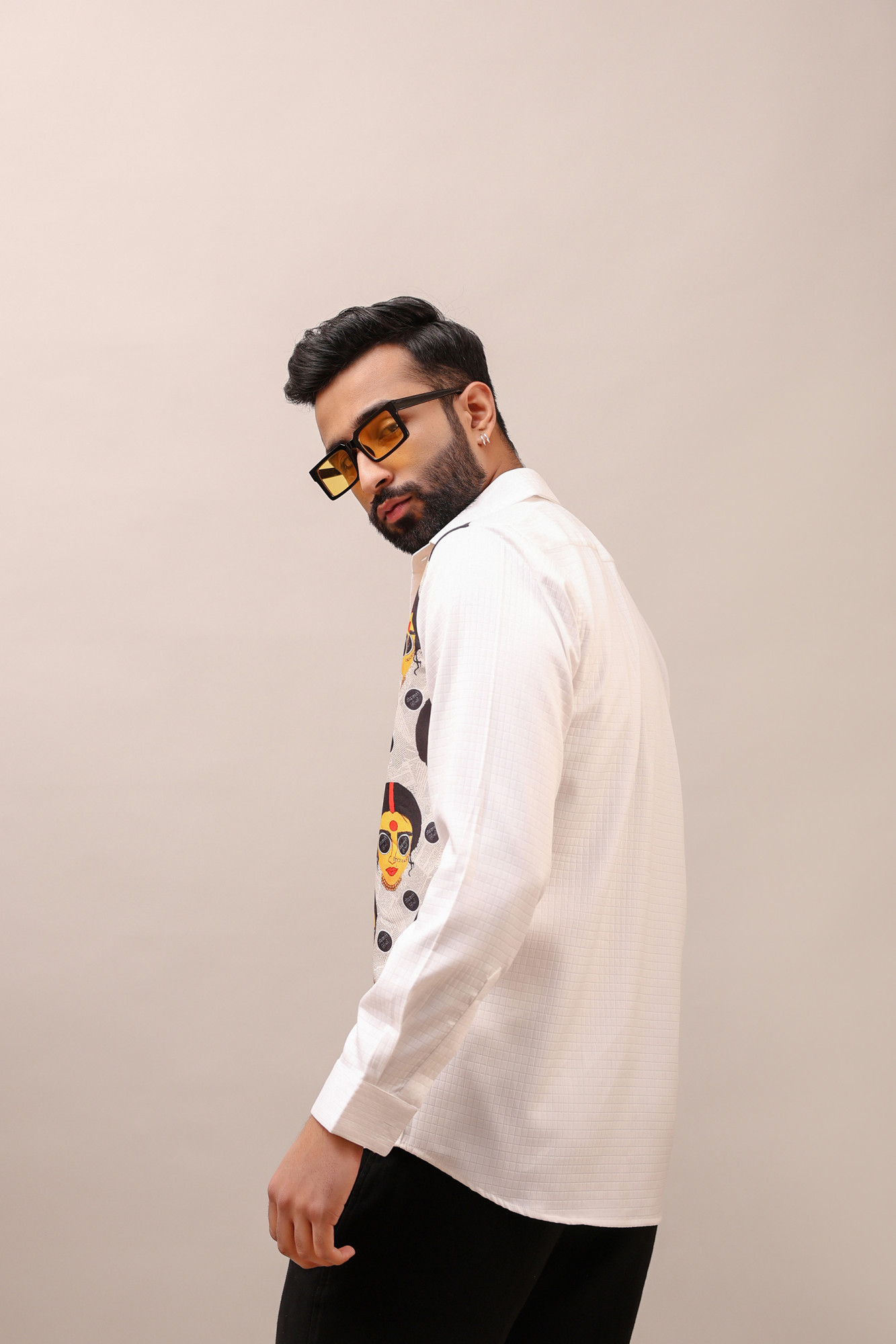 Sanskari Biwi Motif Shirt