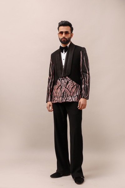 Fire Sequin Blazer