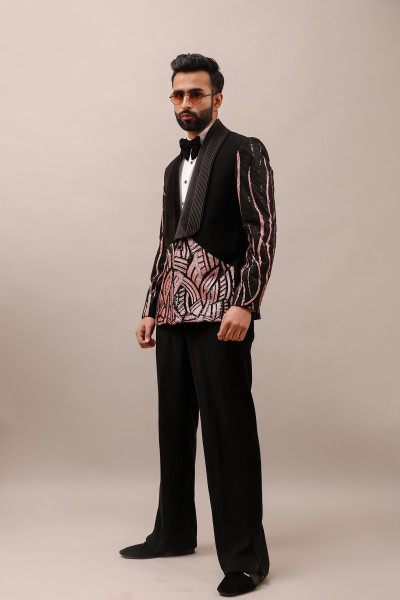 Fire Sequin Blazer