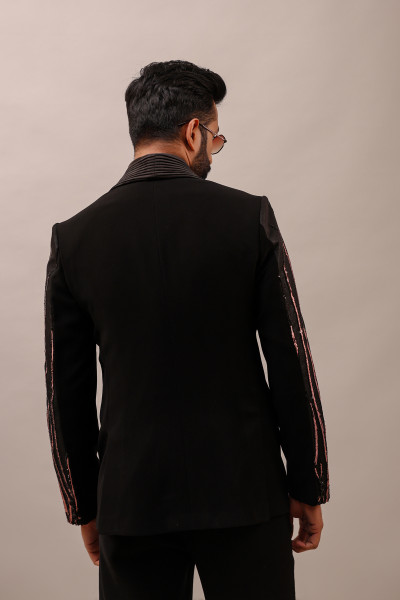 Fire Sequin Blazer