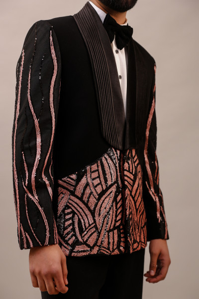 Fire Sequin Blazer