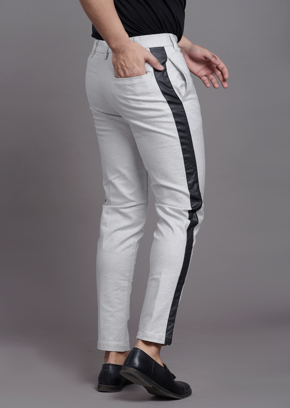Mens Side taped pants