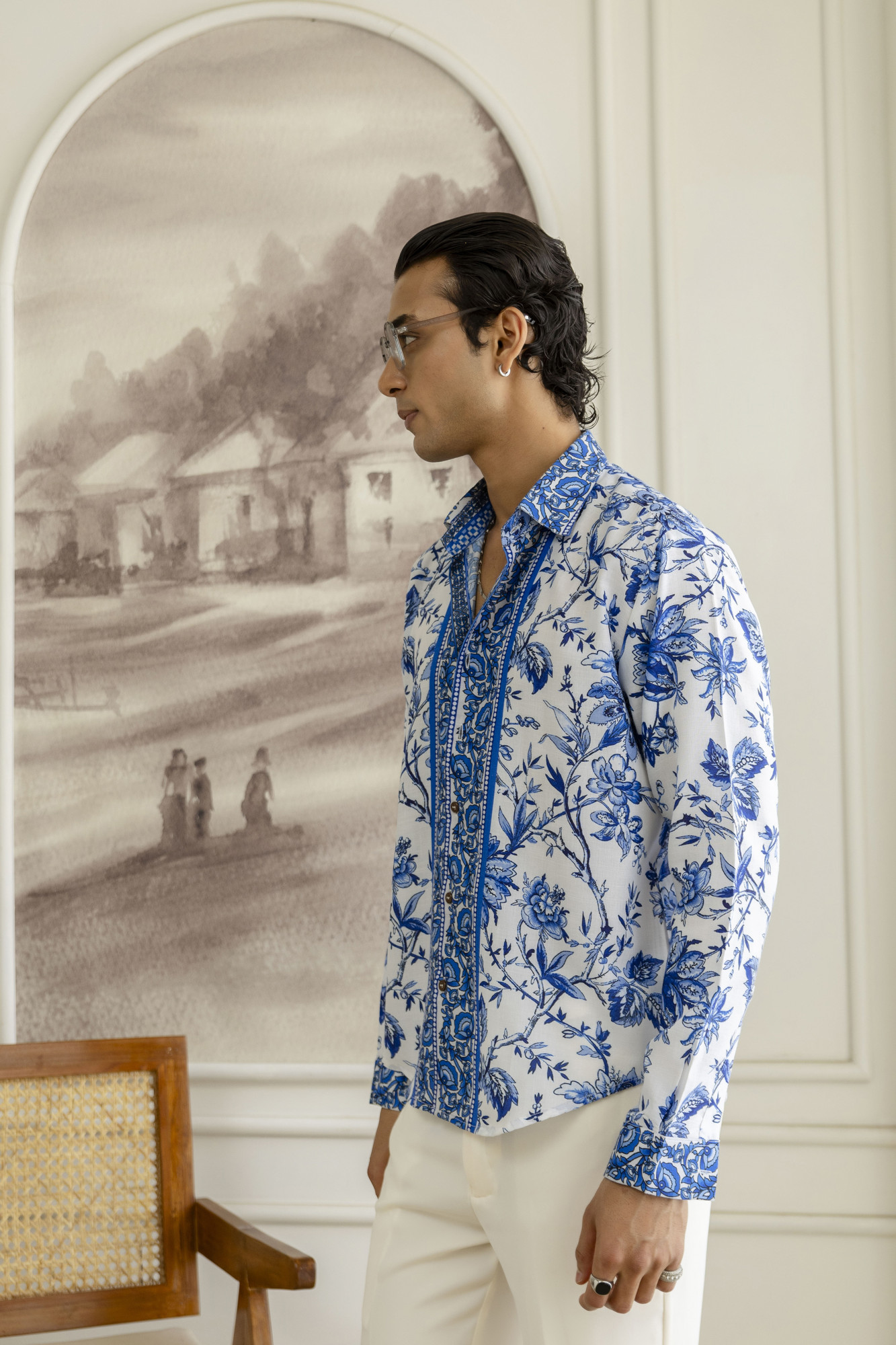 Blue Pottery Relax Fit Shirt