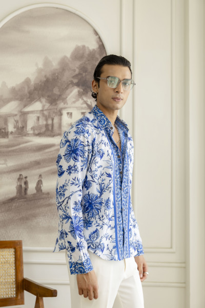 Blue Pottery Relax Fit Shirt