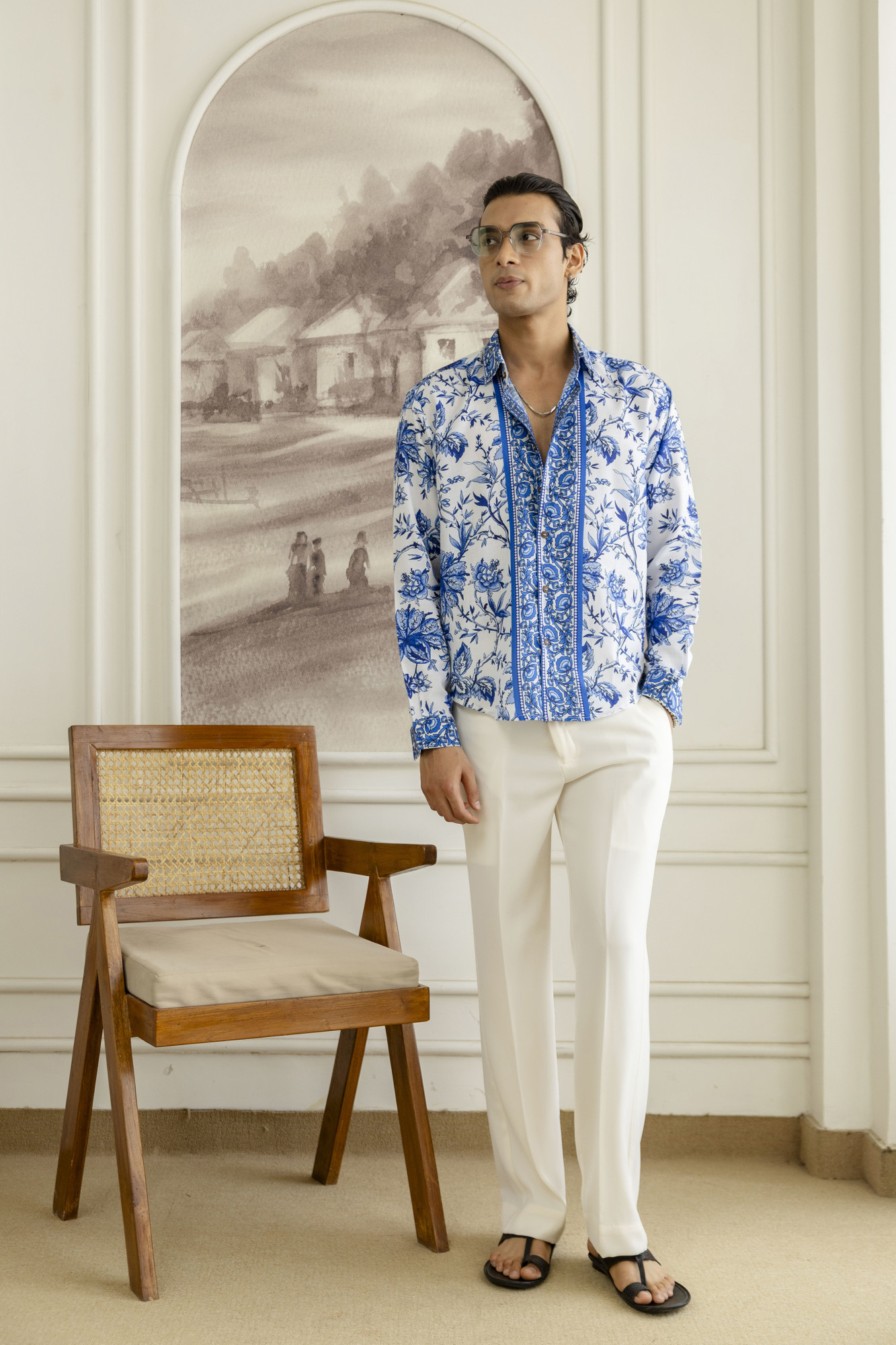 Blue Pottery Relax Fit Shirt