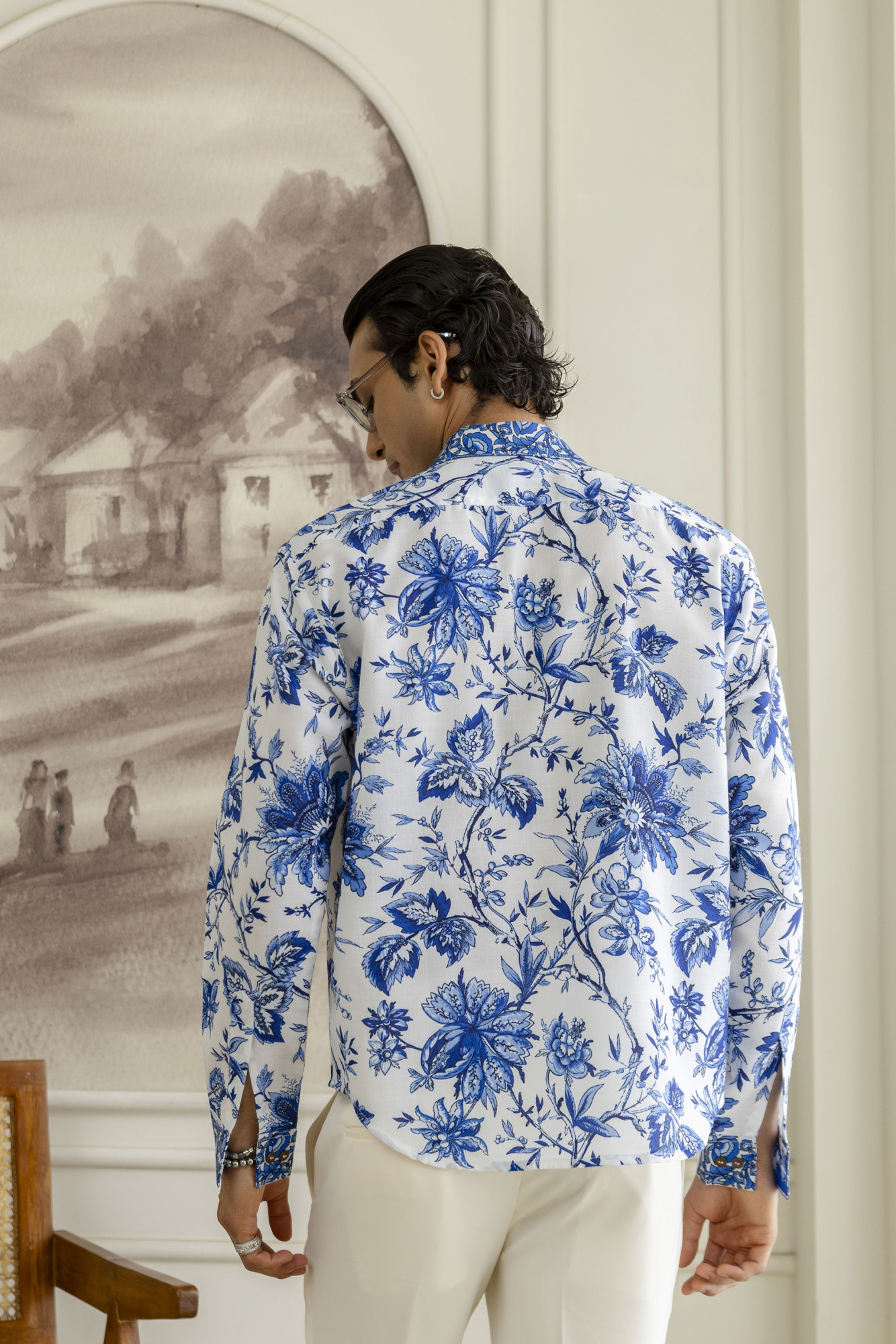 Blue Pottery Relax Fit Shirt